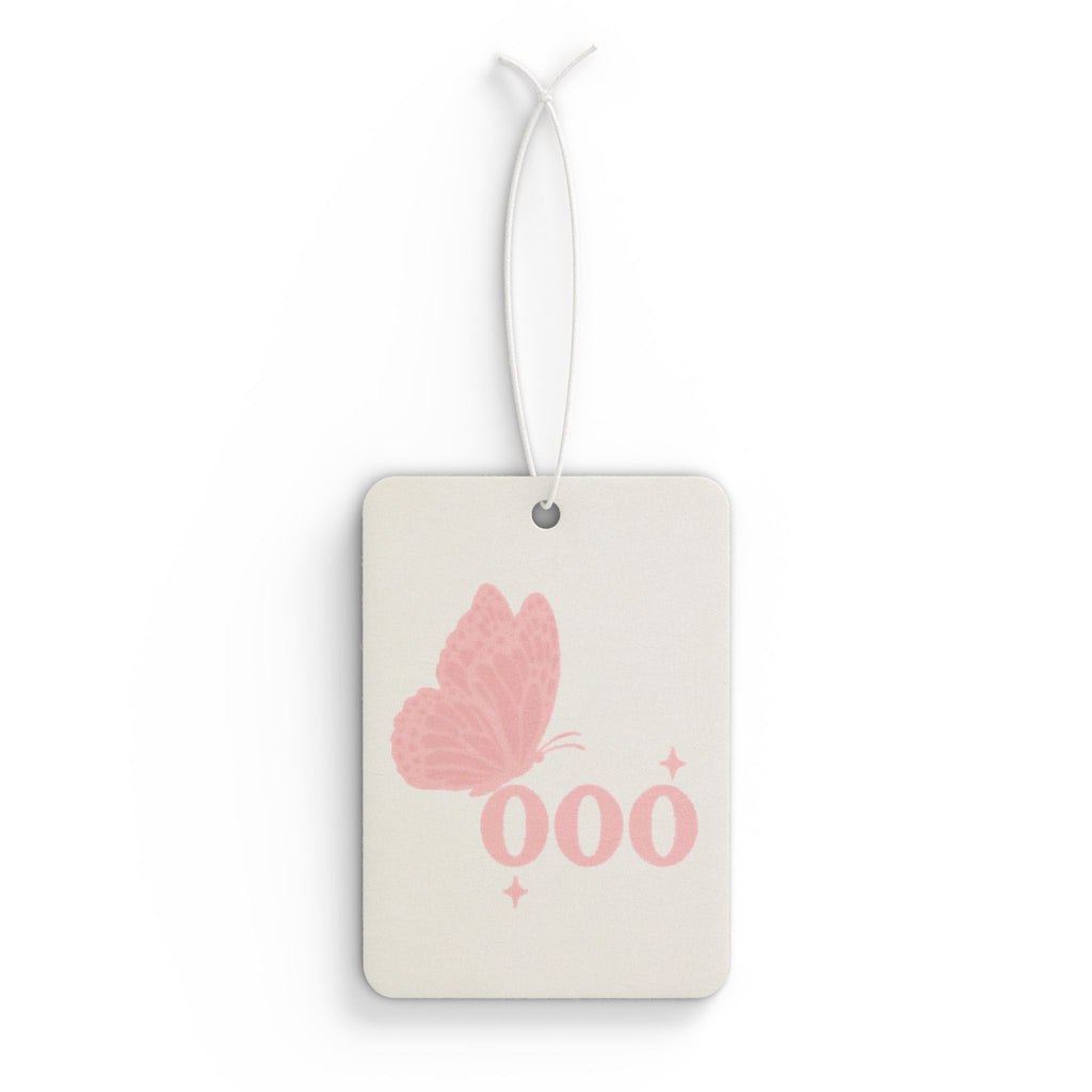 Car Air Freshener — Pink Butterfly 000