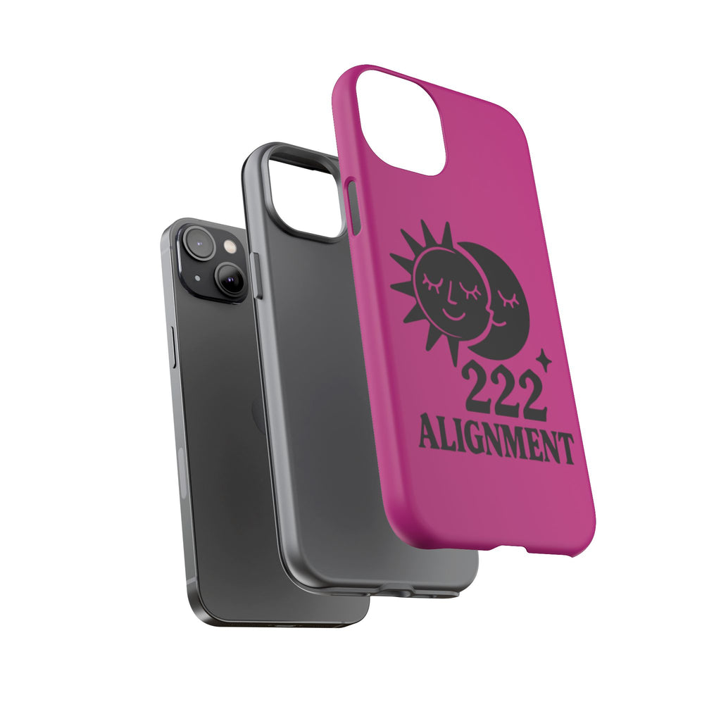 Black & Pink 222 Alignment Phone Case