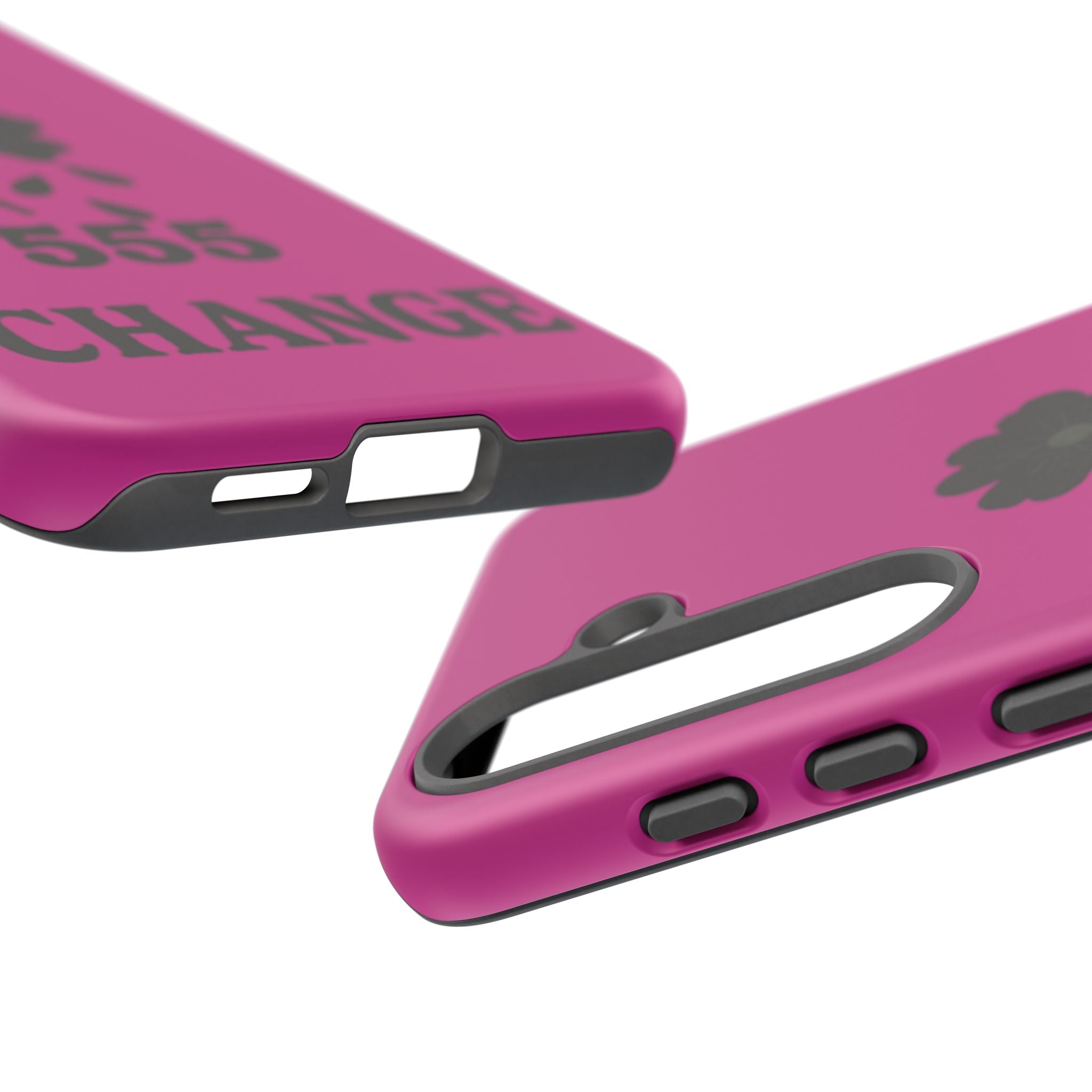 Black & Pink 555 Change Phone Case