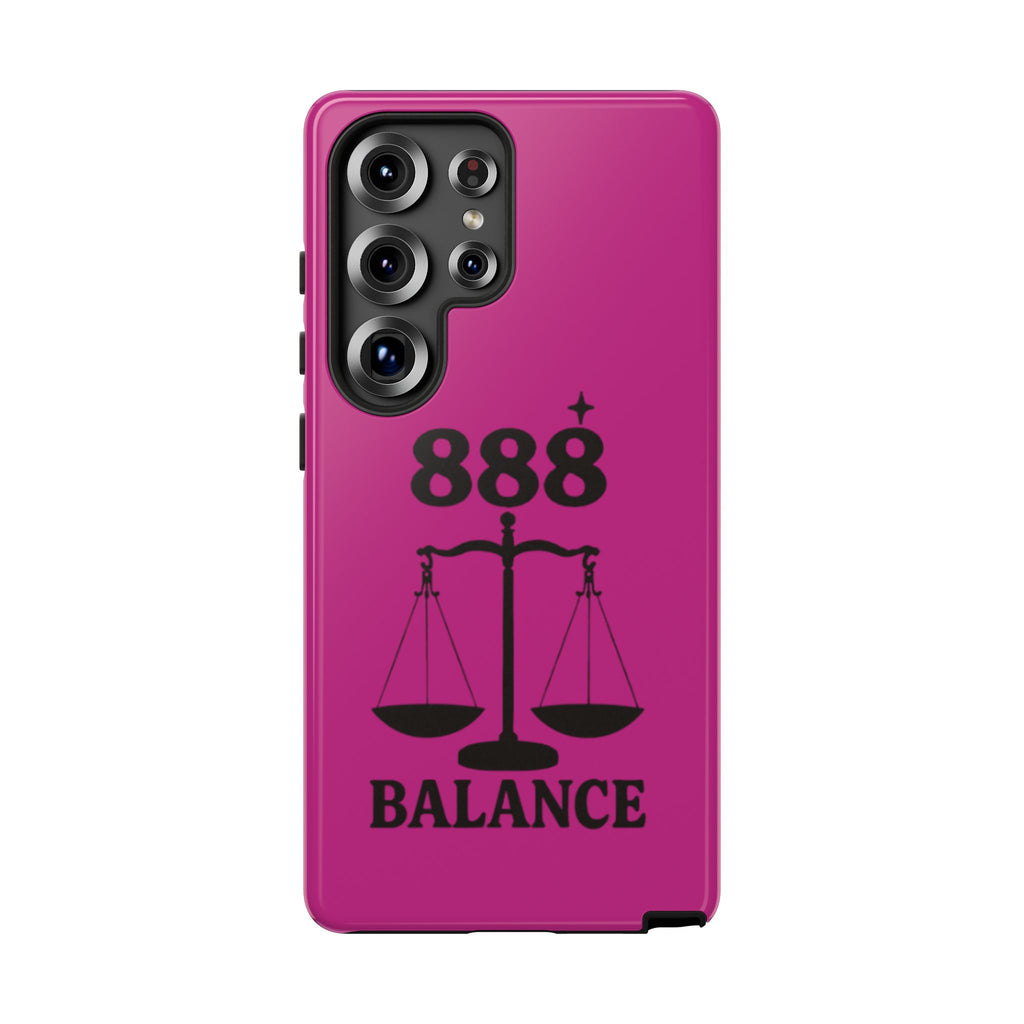 Black & Pink 888 Balance Phone Case