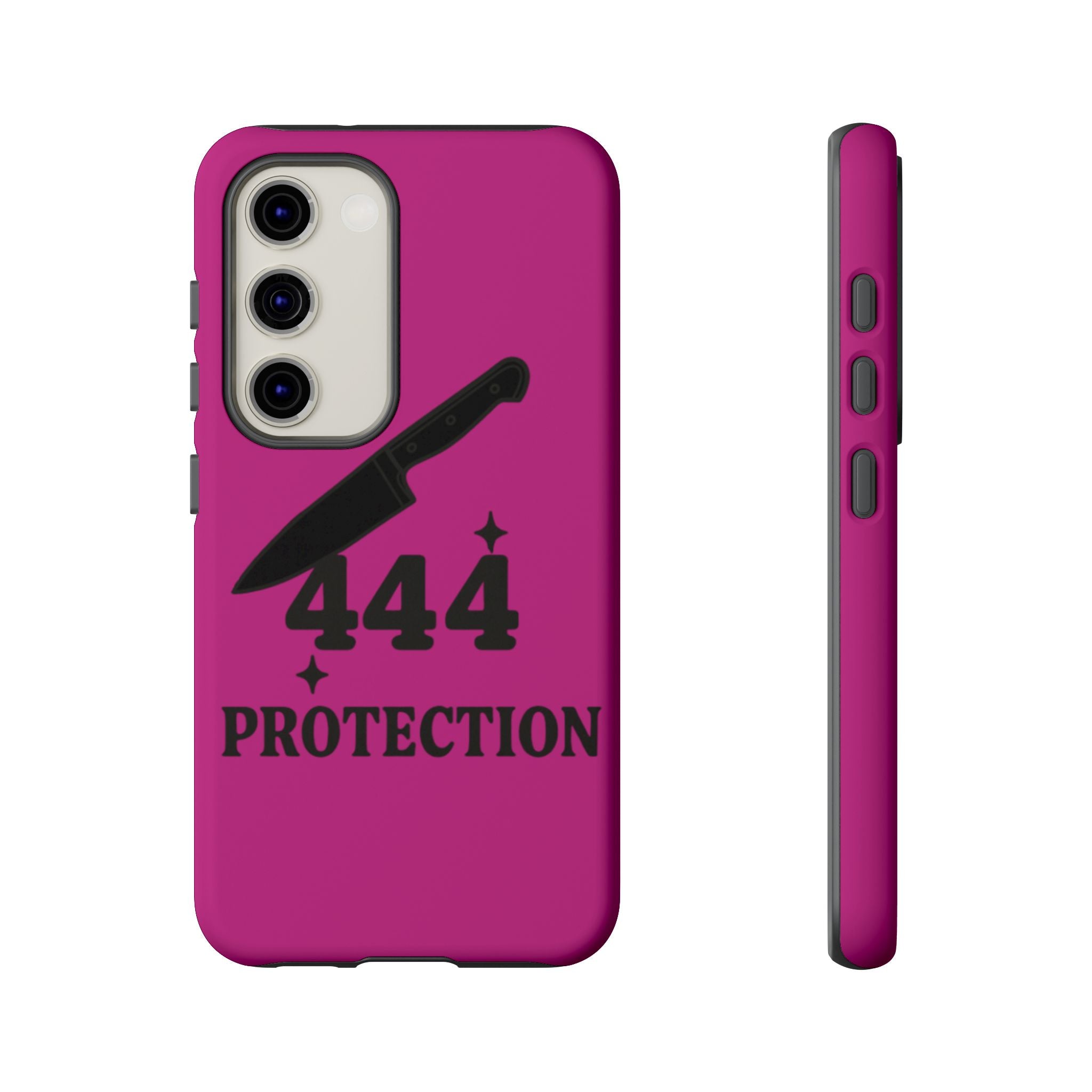 Black & Pink 444 Protection Phone Case