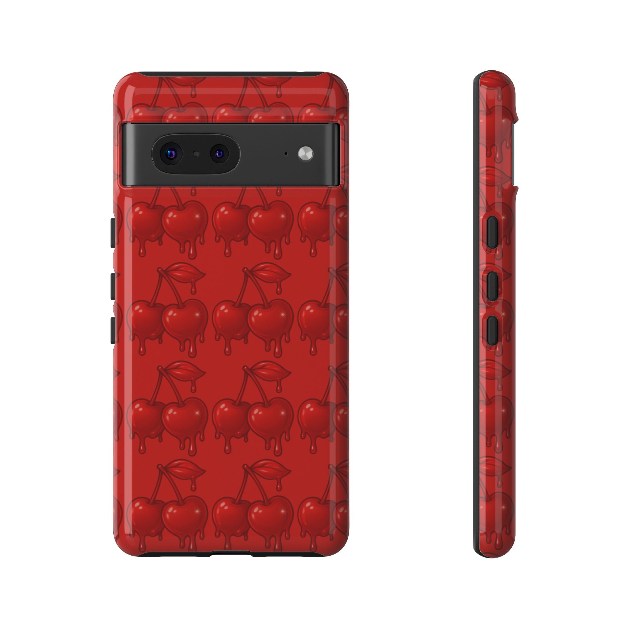 Red Dripping Cherry Phone Case