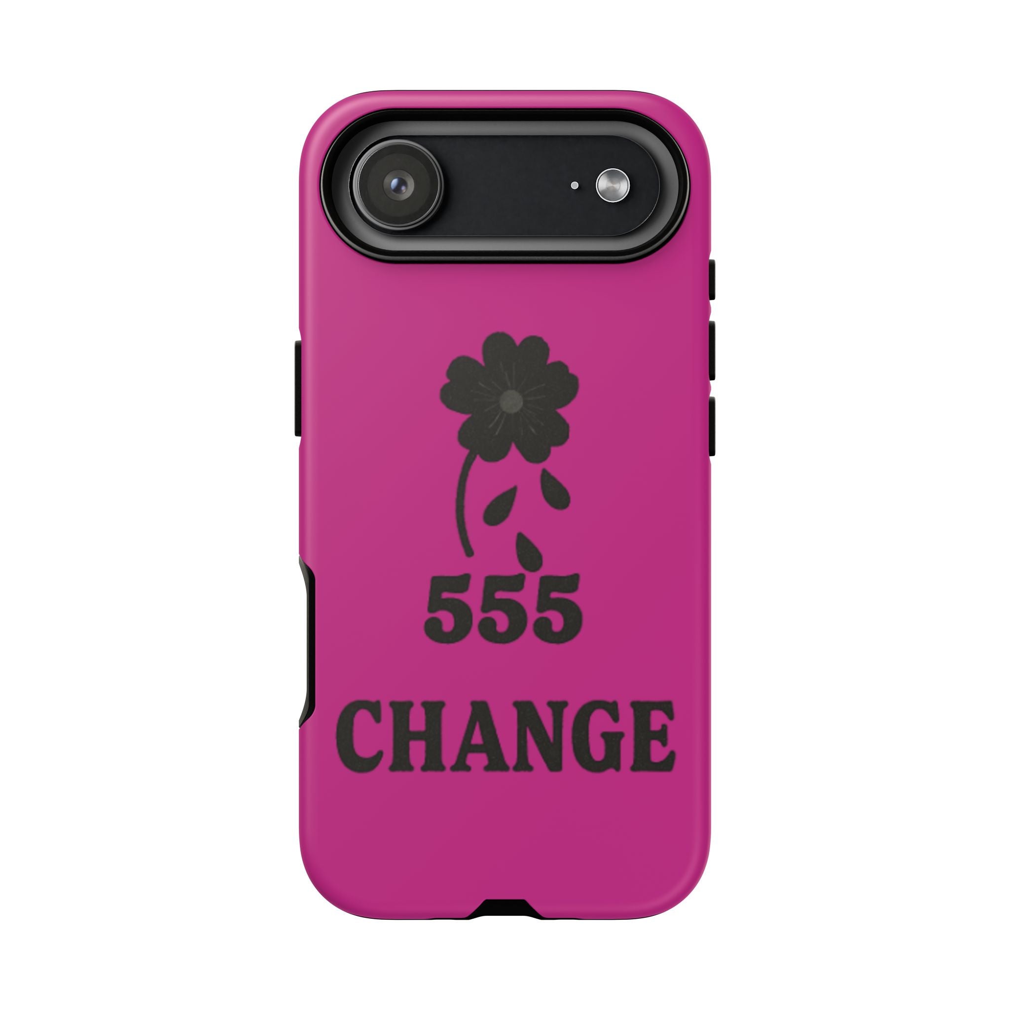 Black & Pink 555 Change Phone Case
