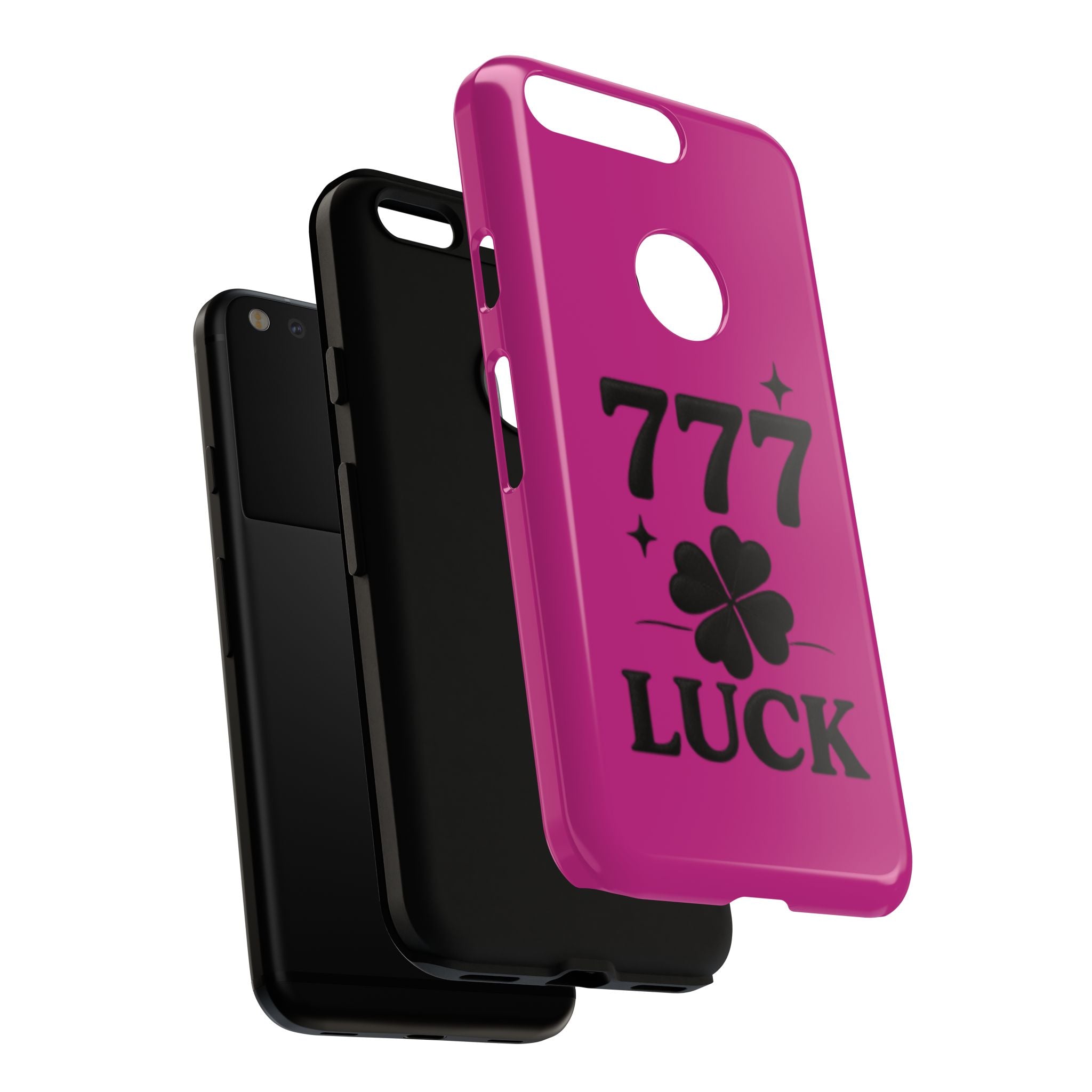 Black & Pink 777 Luck Phone Case