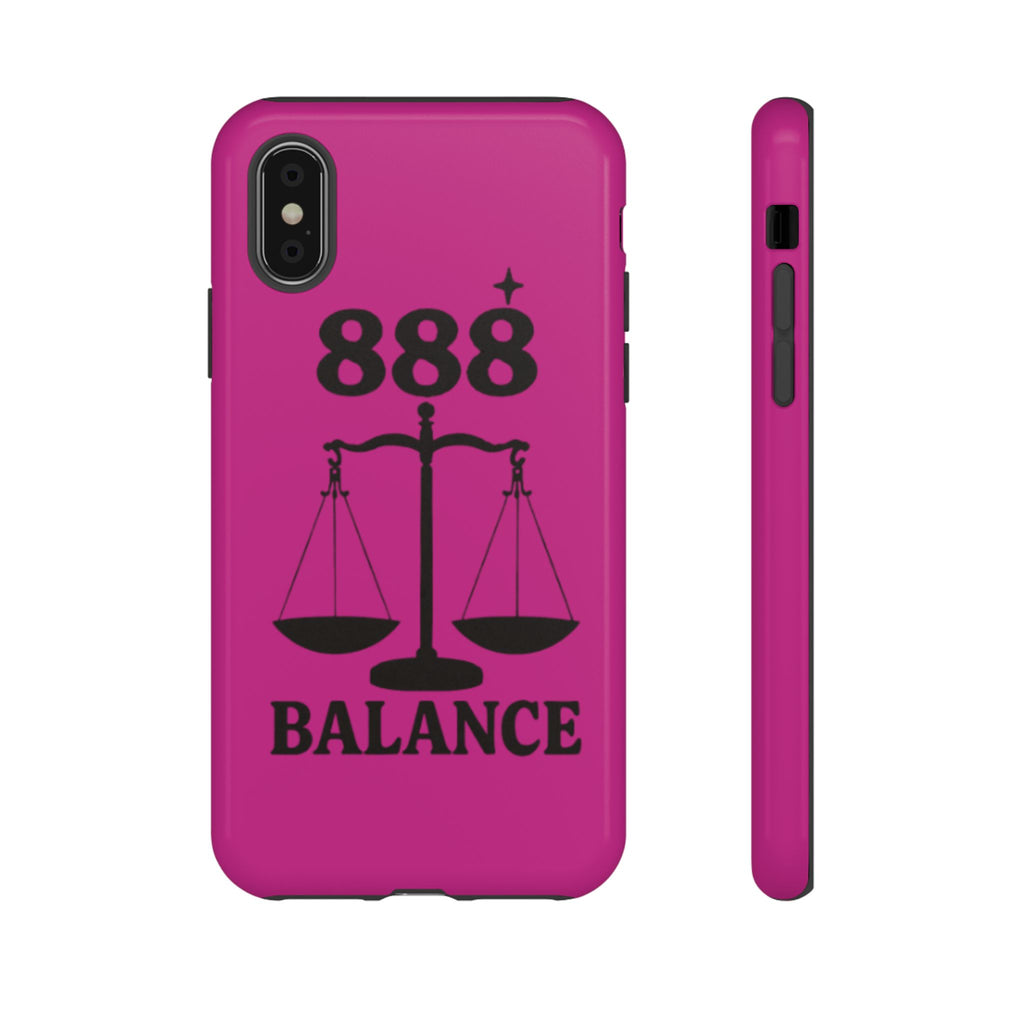 Black & Pink 888 Balance Phone Case