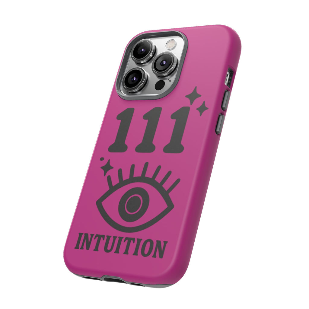 Black & Pink 111 Intuition Phone Case