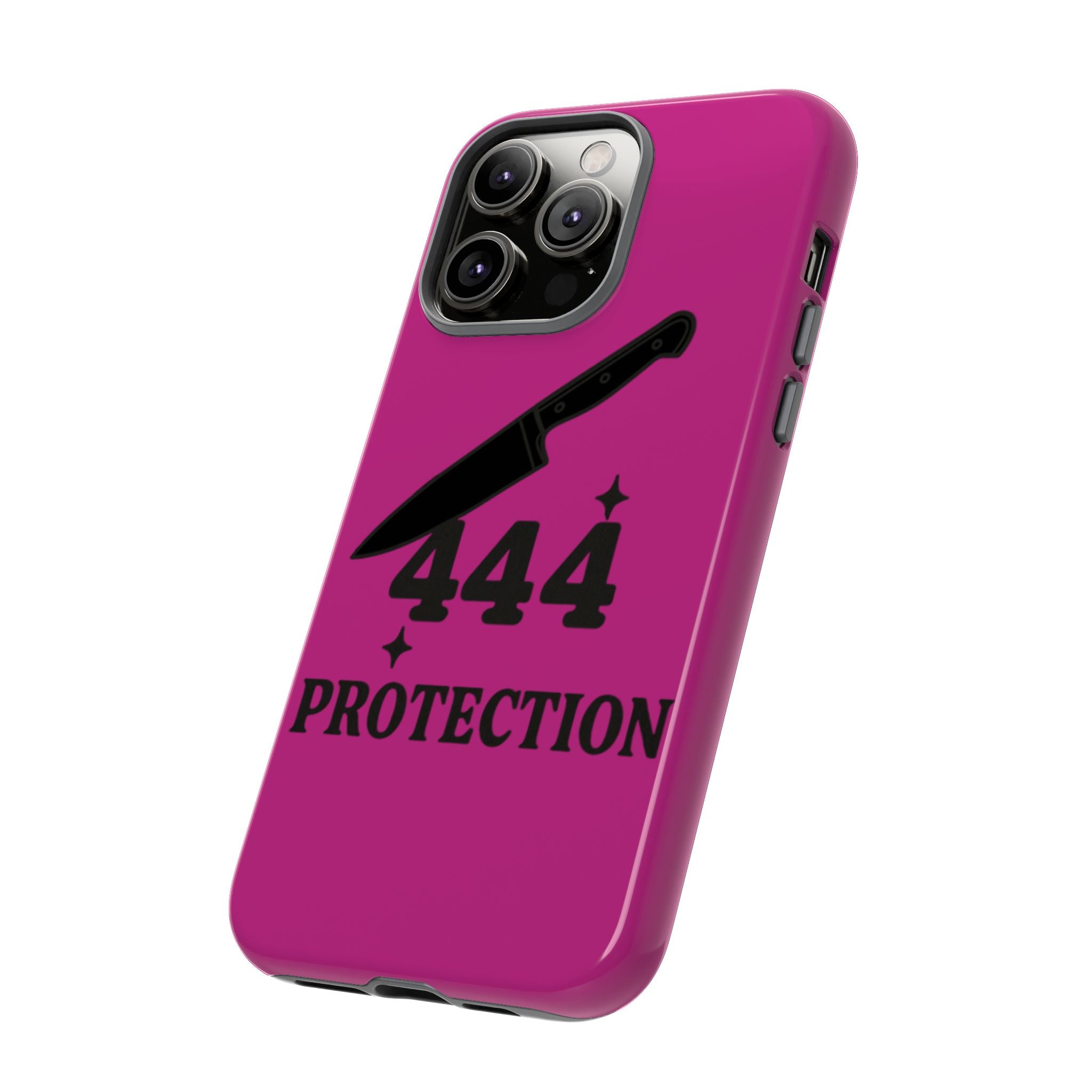 Black & Pink 444 Protection Phone Case