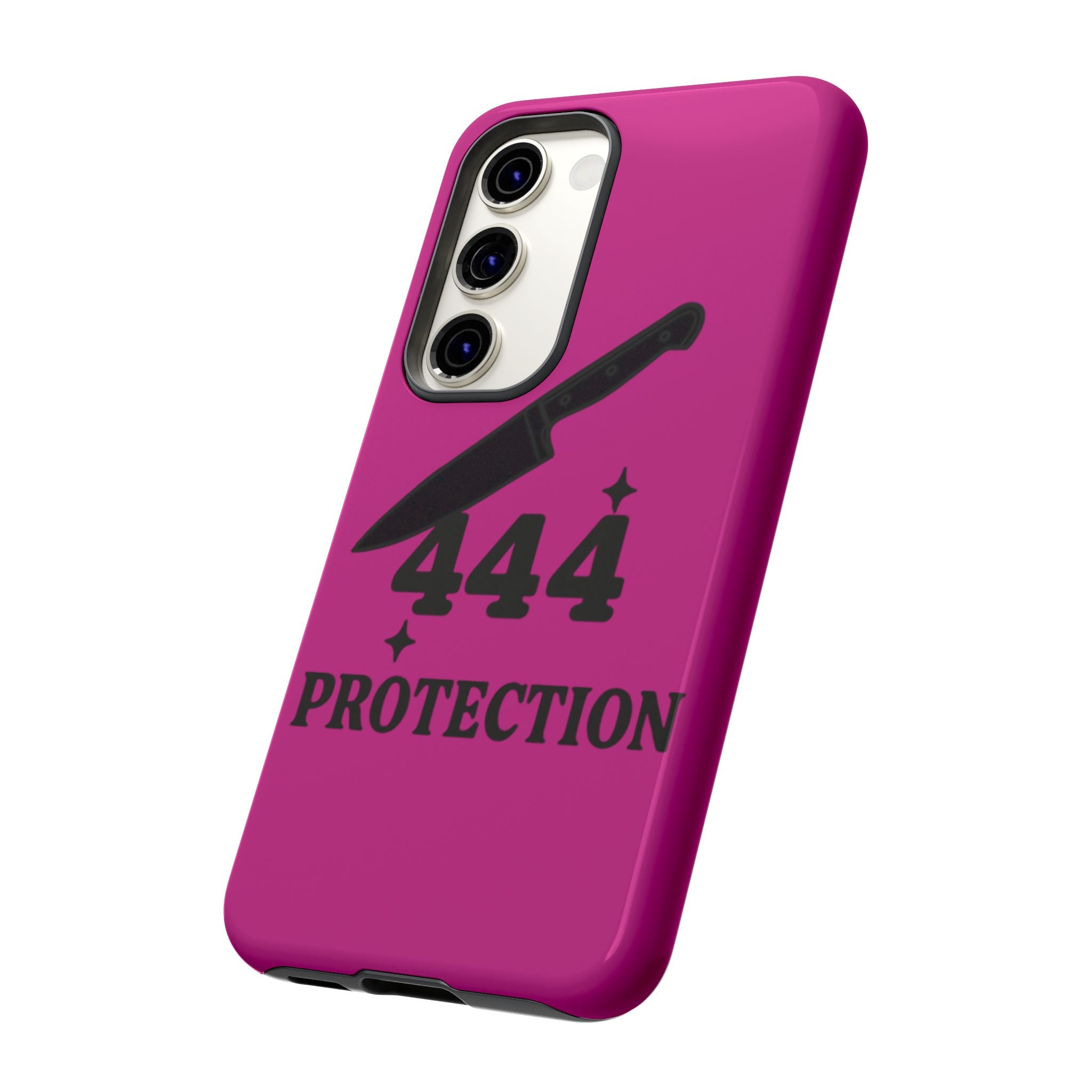 Black & Pink 444 Protection Phone Case