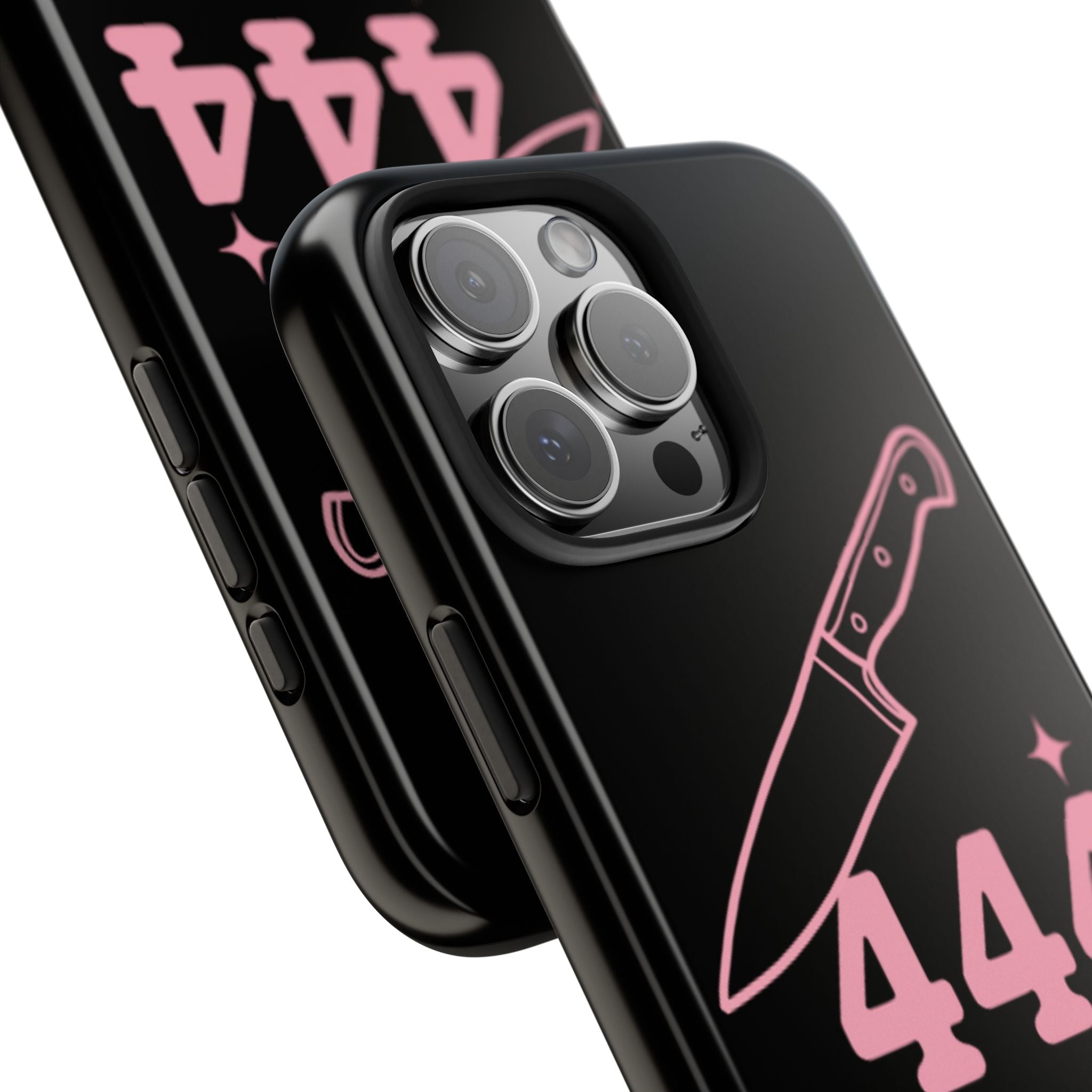 Black & Pink 444 Phone Case