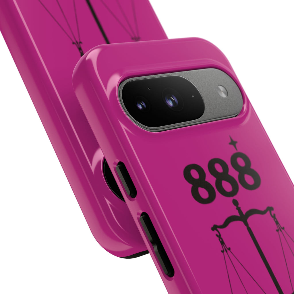 Black & Pink 888 Balance Phone Case
