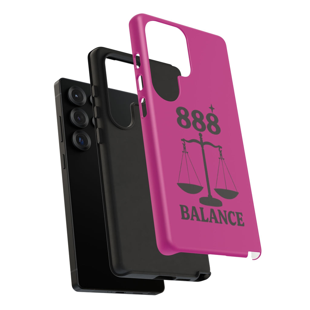 Black & Pink 888 Balance Phone Case