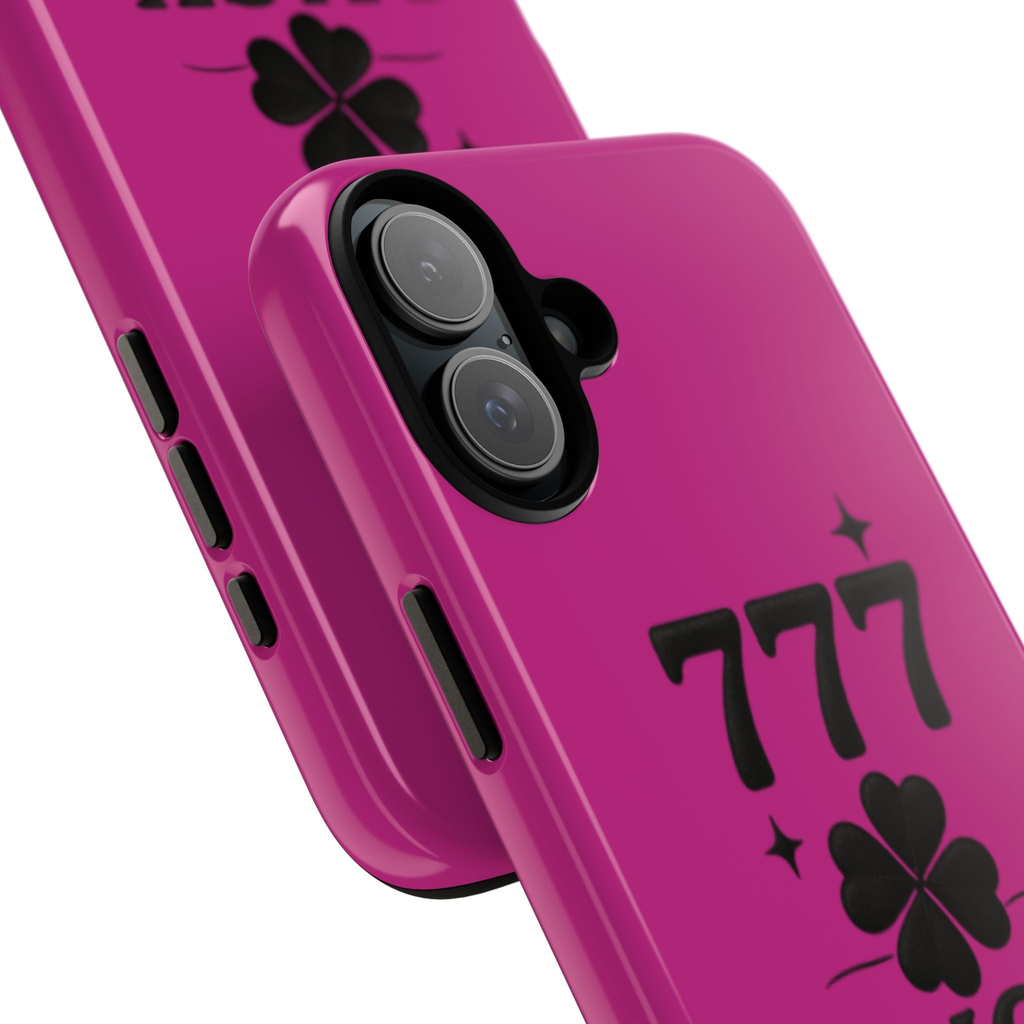 Black & Pink 777 Luck Phone Case