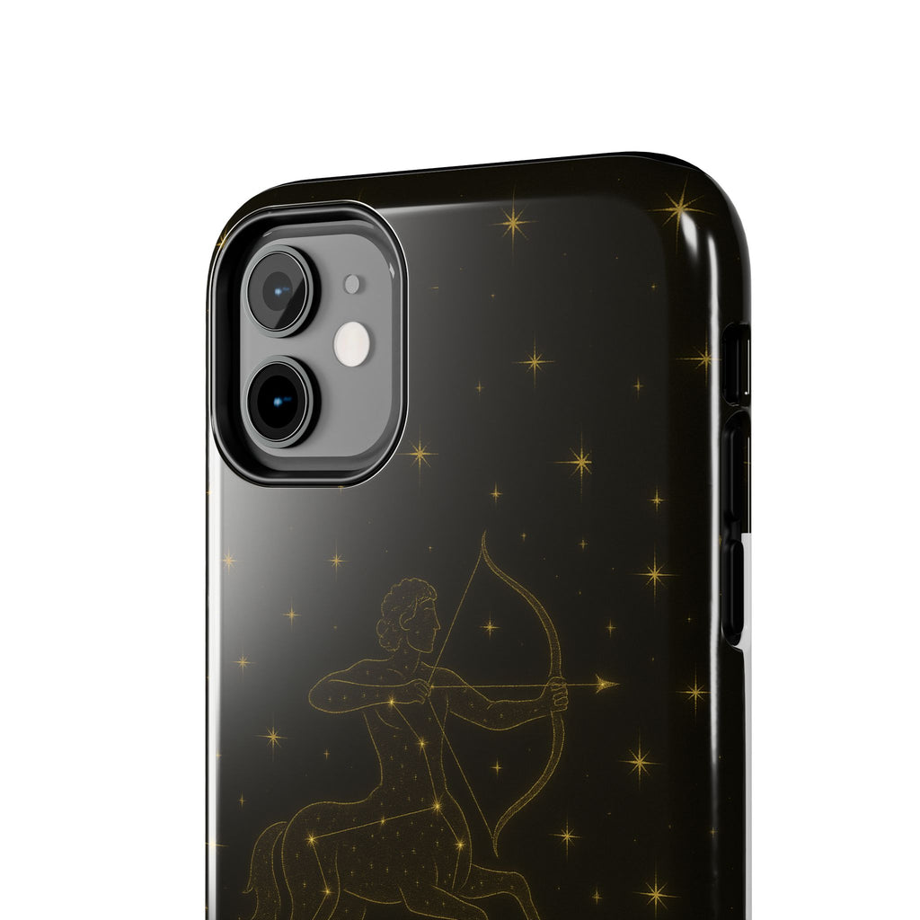 Sagittarius Constellation Tough Phone Case — Zodiac Archer Protective Cover