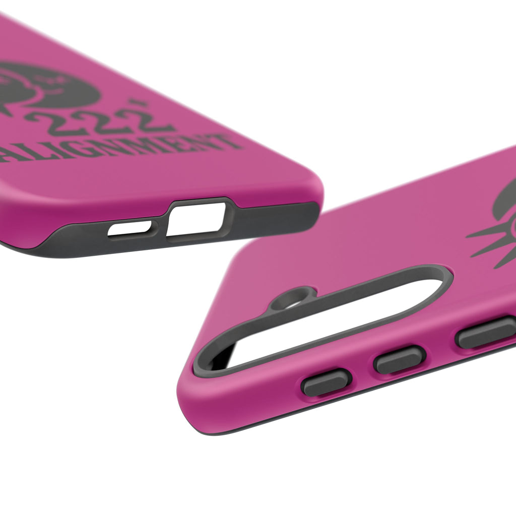 Black & Pink 222 Alignment Phone Case