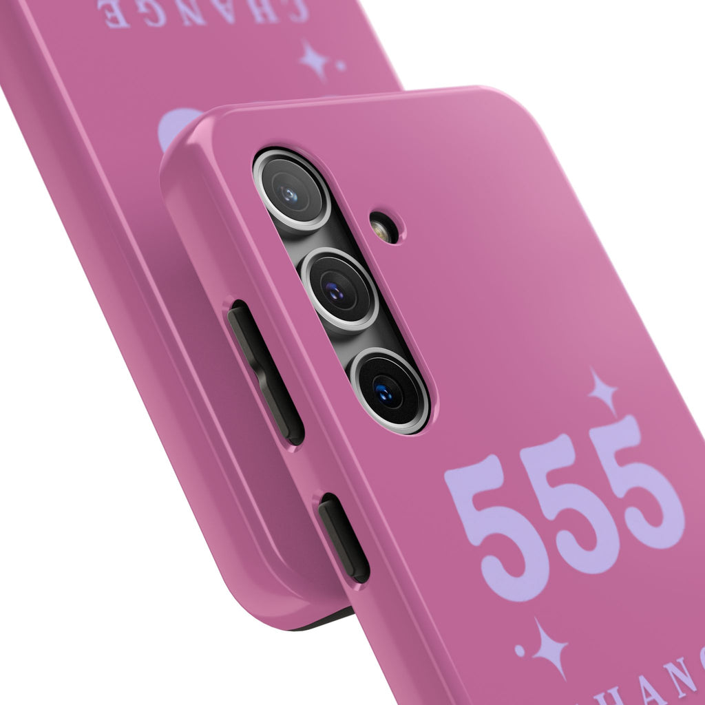 Pink & Purple 555 Change Phone Case