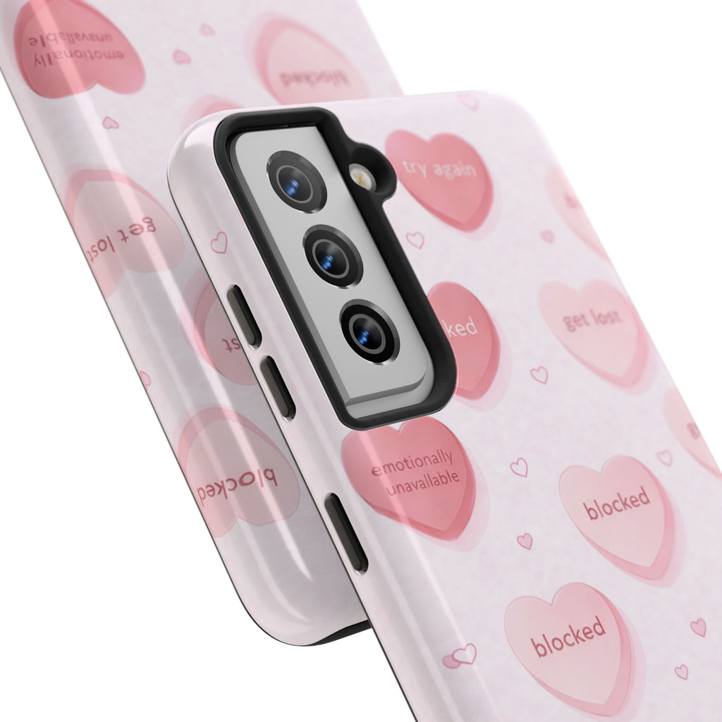 Non-Conversation Hearts Phone Case