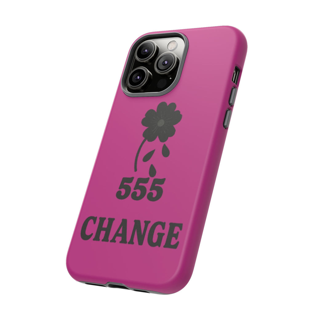 Black & Pink 555 Change Phone Case