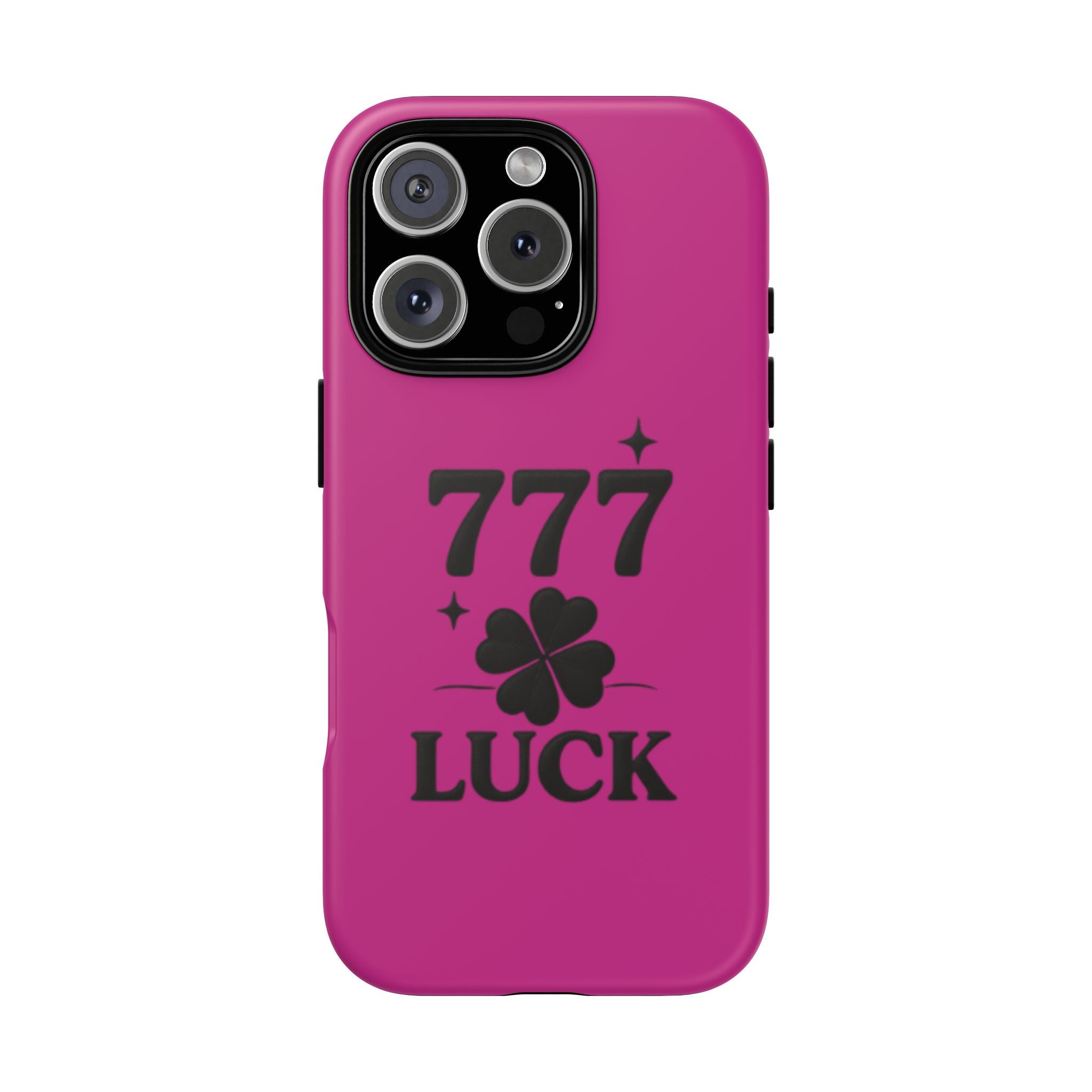 Black & Pink 777 Luck Phone Case