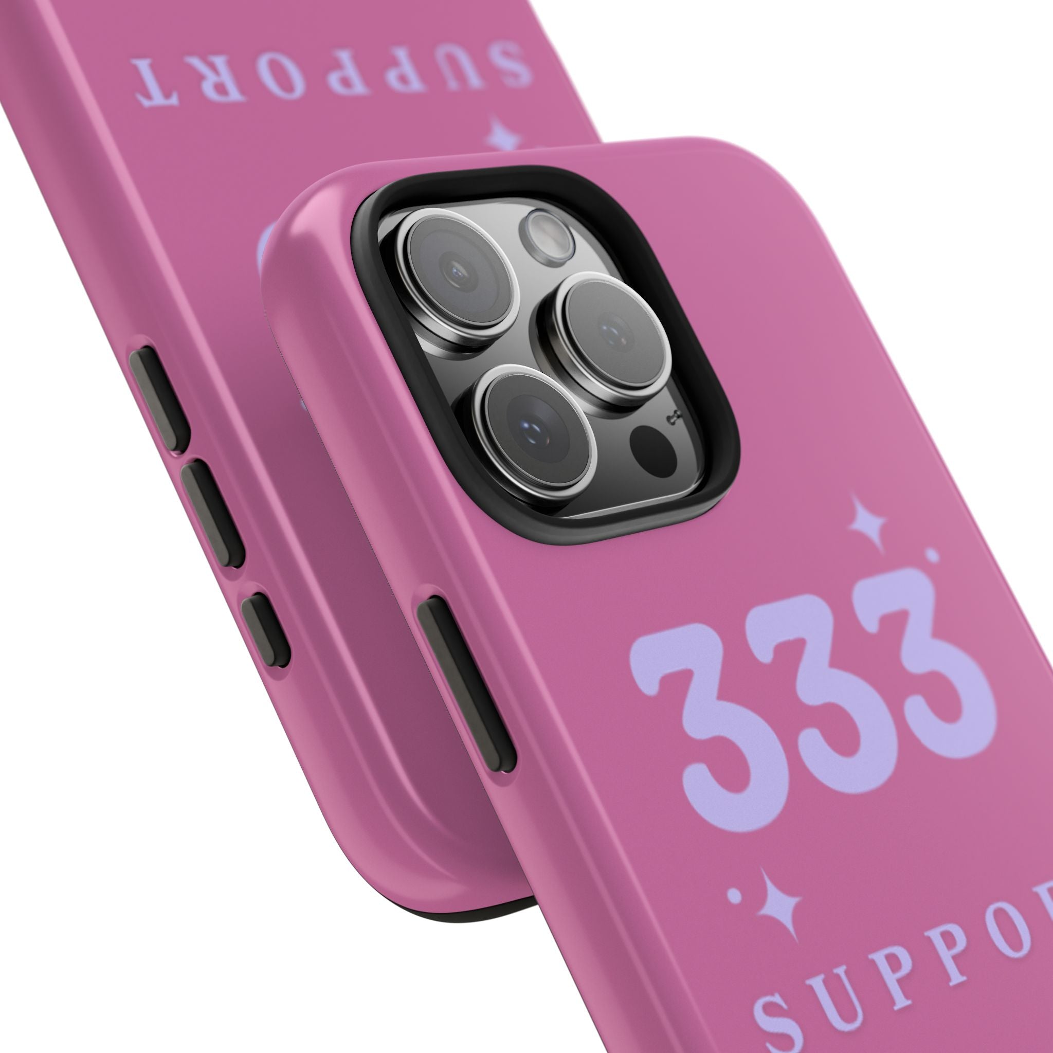 Pink & Purple 333 Support Phone Case