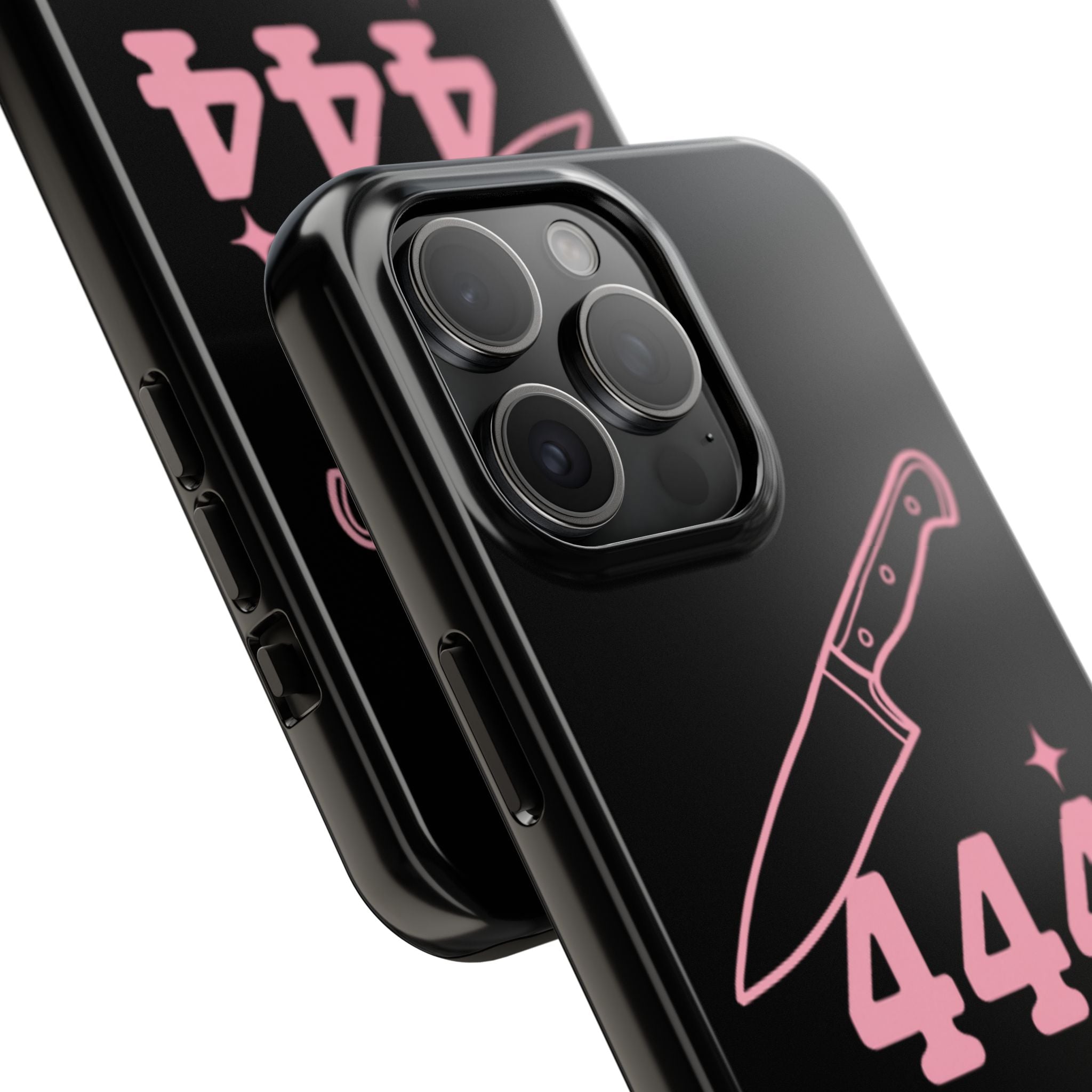 Black & Pink 444 Phone Case
