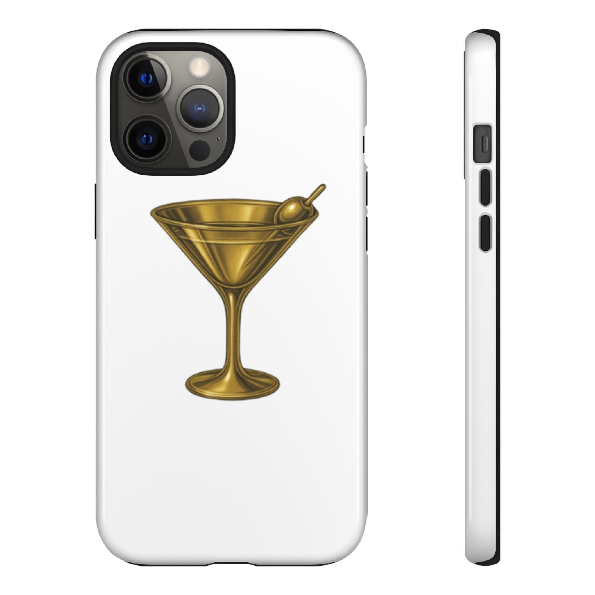 Gold Martini Tough Case
