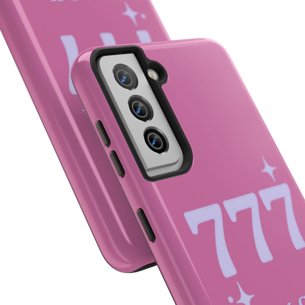 Pink & Purple 777 Luck Phone Case