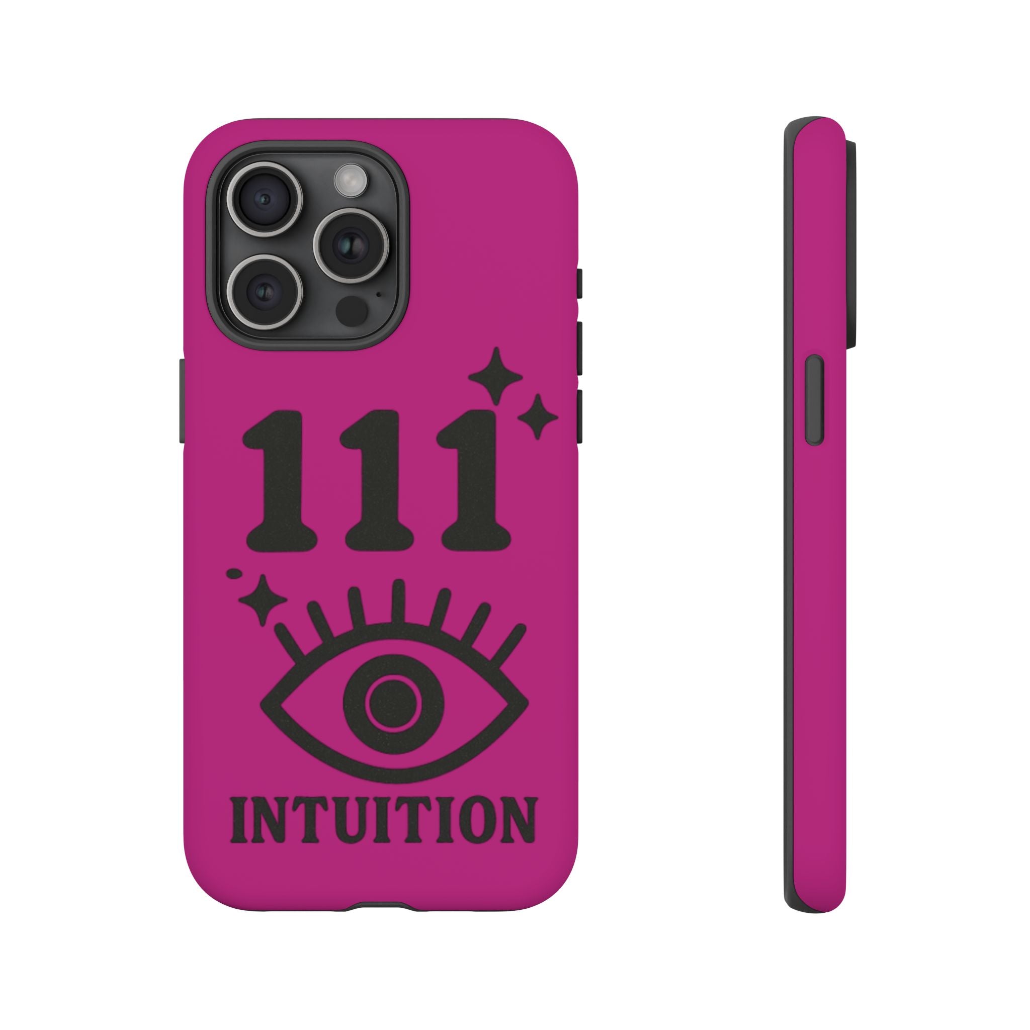 Black & Pink 111 Intuition Phone Case