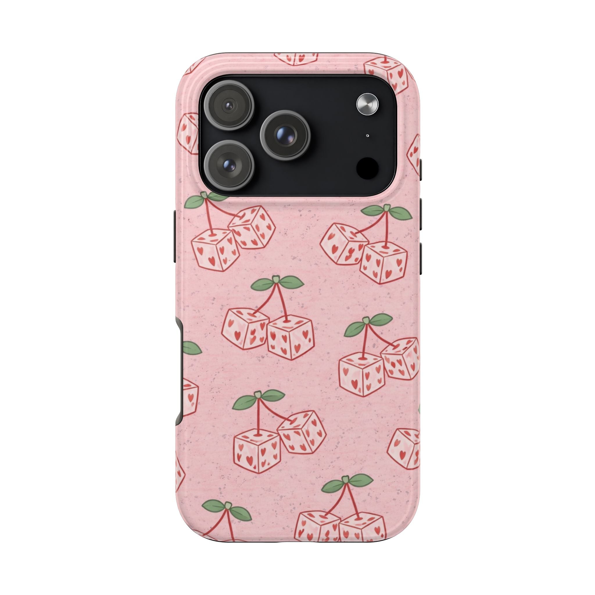Cherry Di Hearts Phone Case
