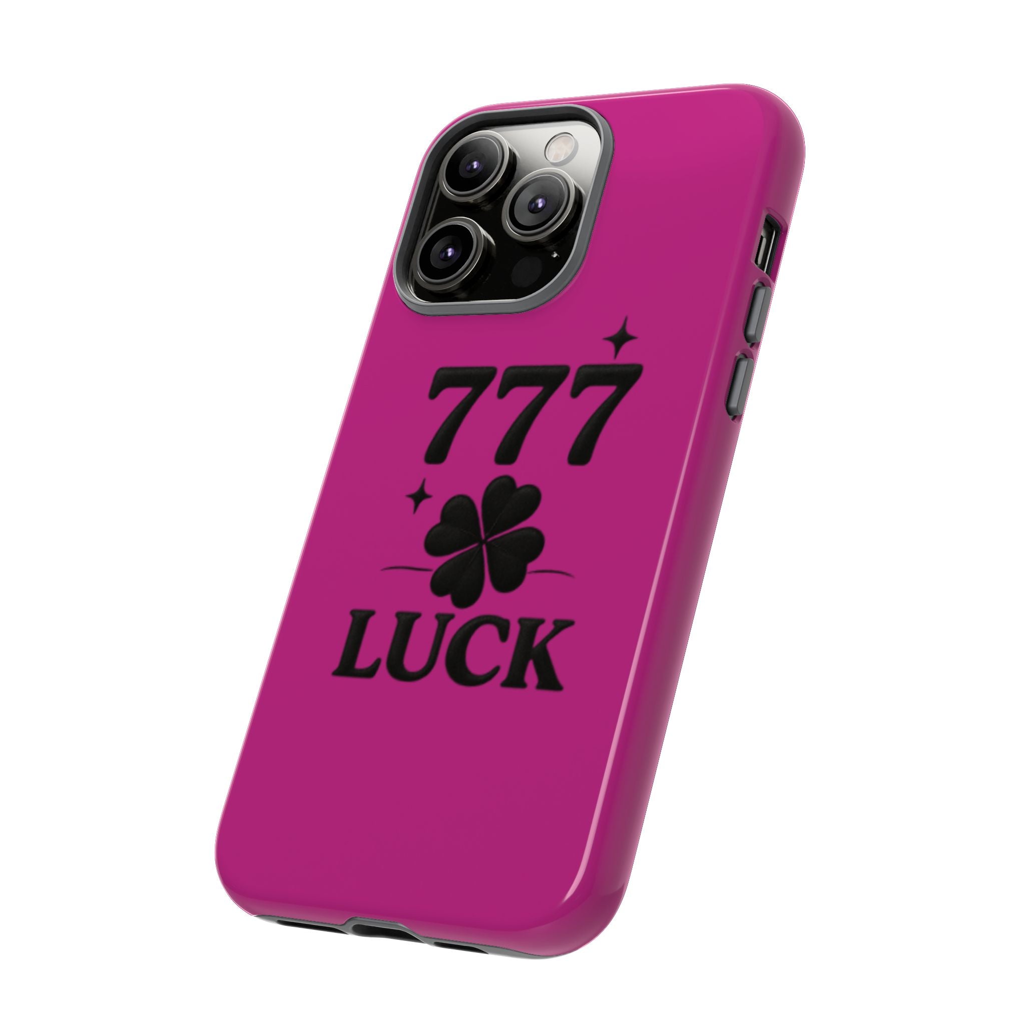 Black & Pink 777 Luck Phone Case
