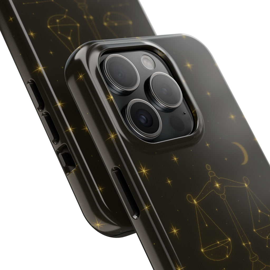 Libra Zodiac Tough Phone Case — Golden Scales
