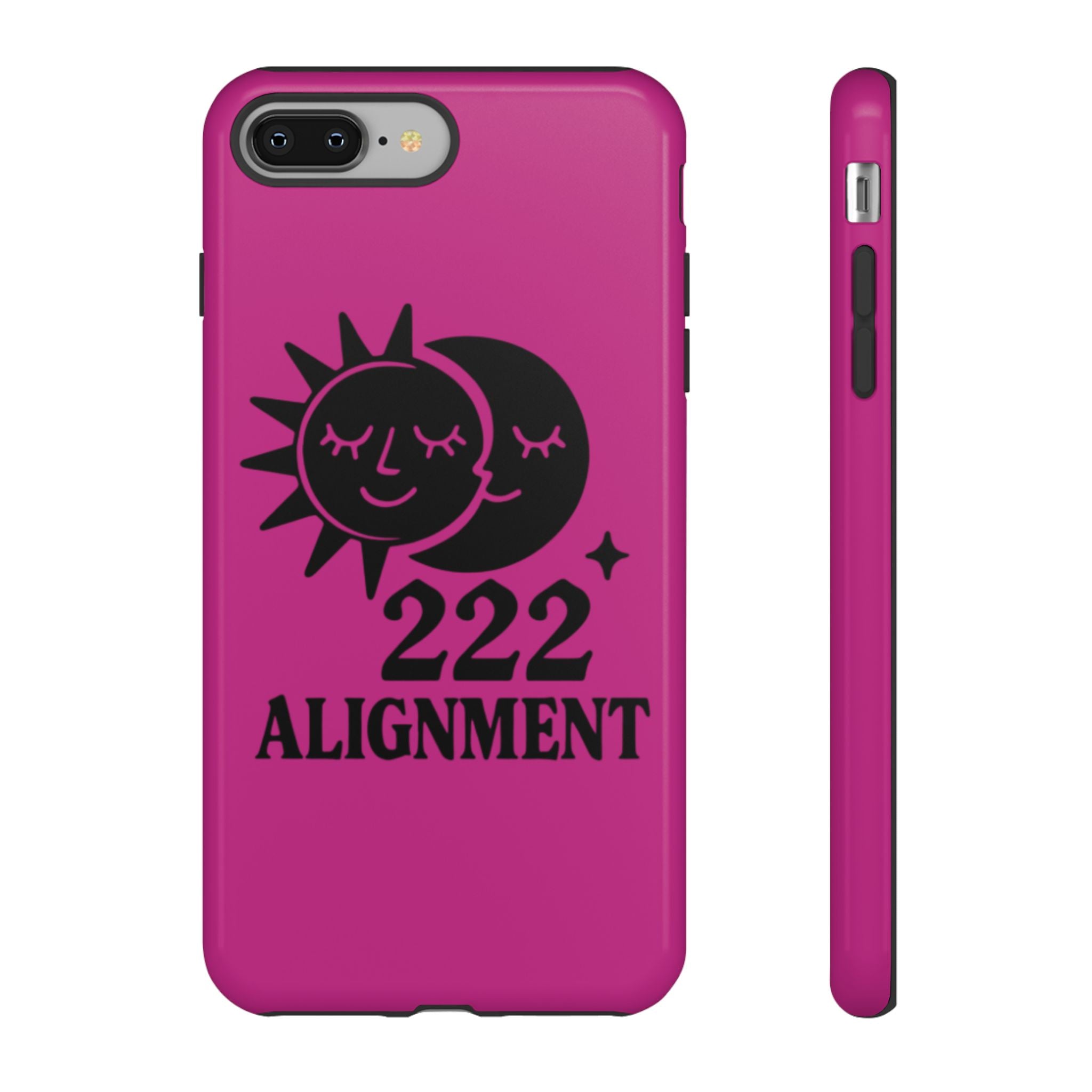 Black & Pink 222 Alignment Phone Case