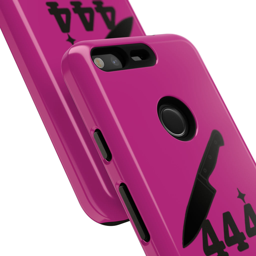 Black & Pink 444 Protection Phone Case