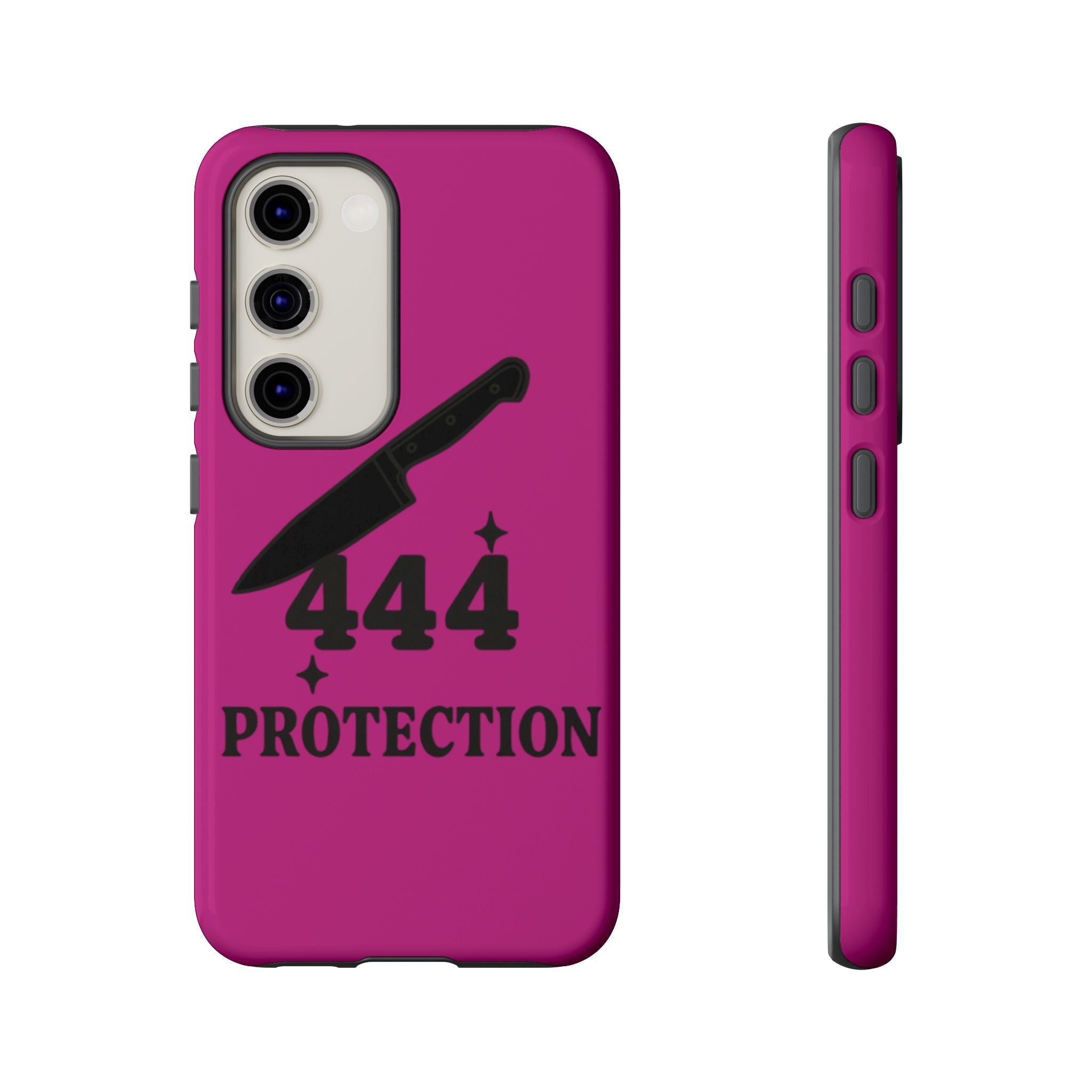 Black & Pink 444 Protection Phone Case