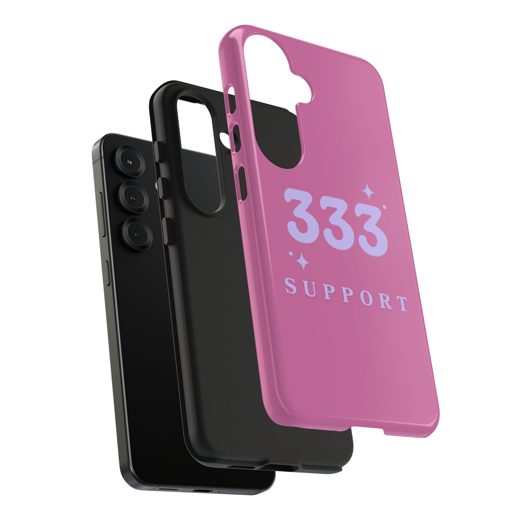 Pink & Purple 333 Support Phone Case