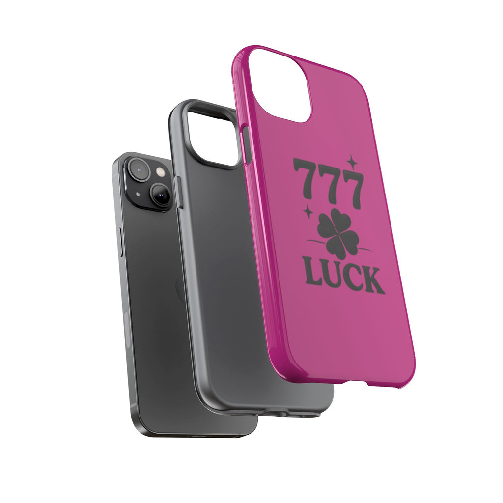 Black & Pink 777 Luck Phone Case