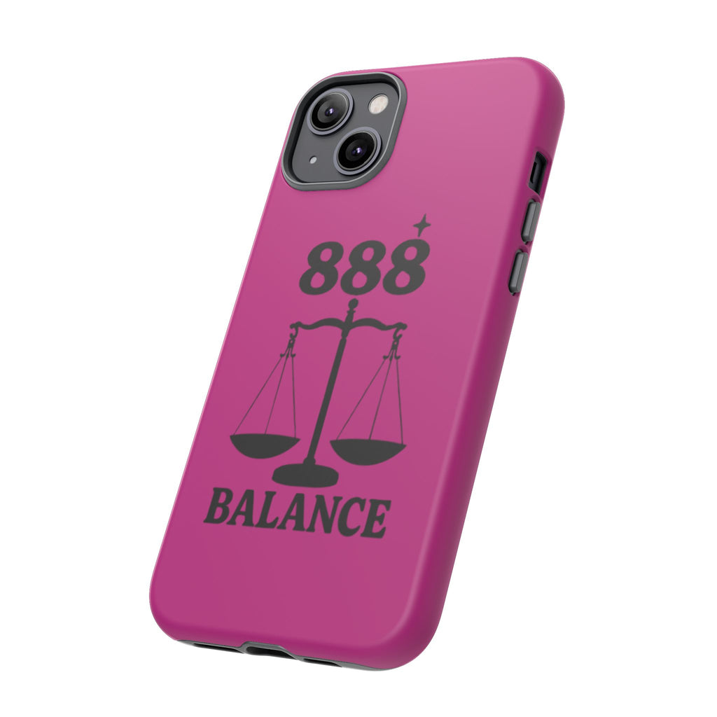Black & Pink 888 Balance Phone Case