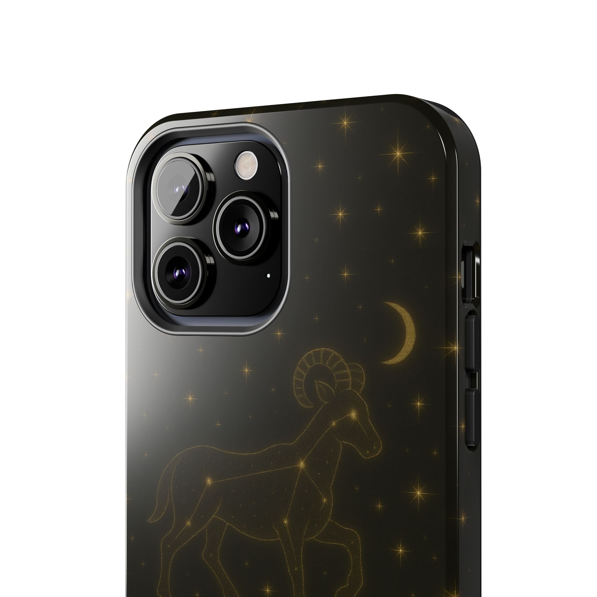 Aries Constellation Tough Phone Case — Zodiac Ram Star Map Design