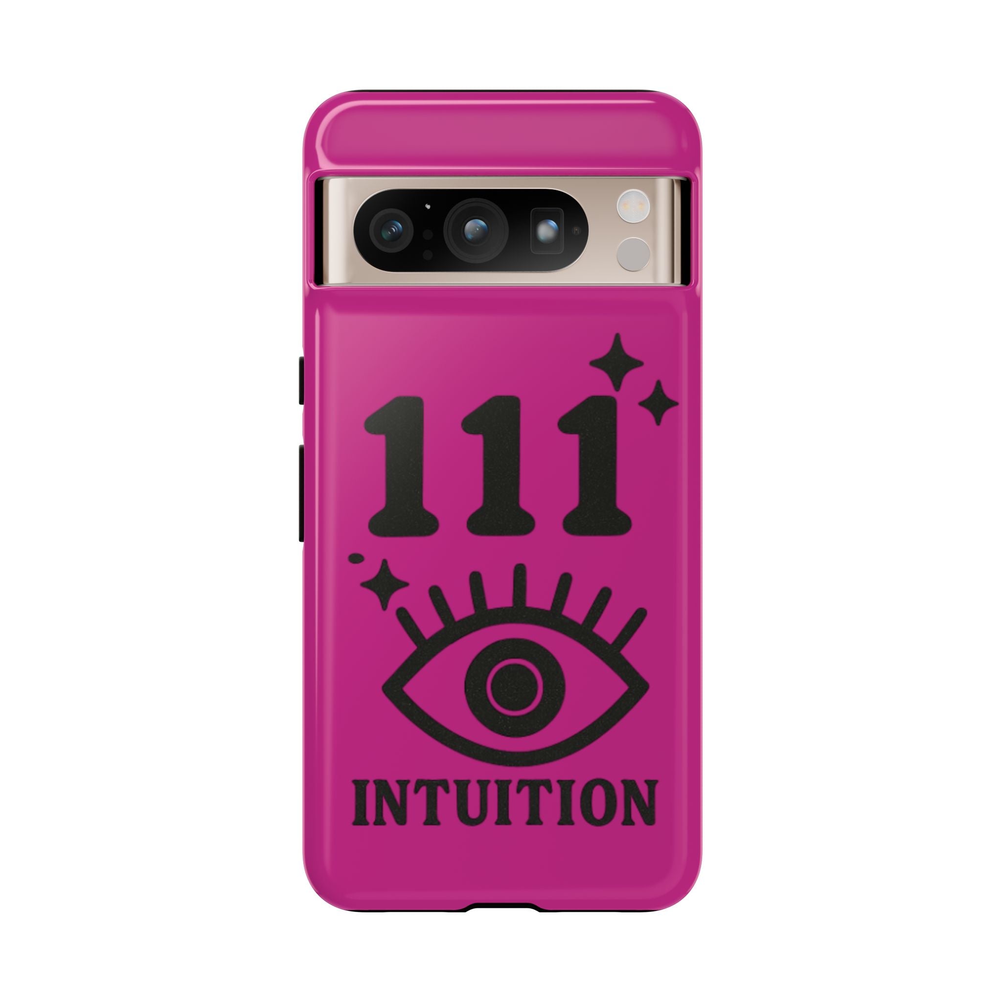 Black & Pink 111 Intuition Phone Case