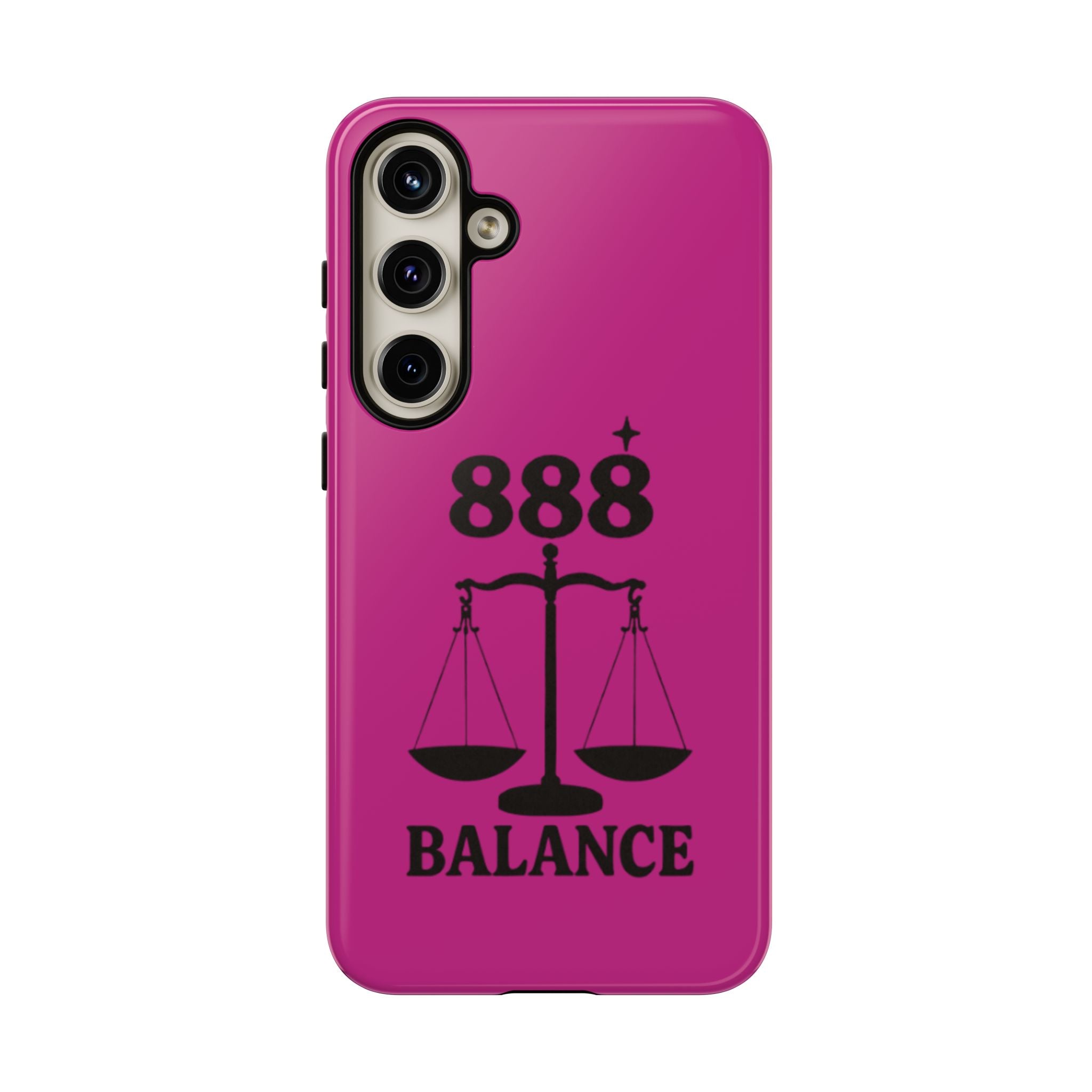 Black & Pink 888 Balance Phone Case