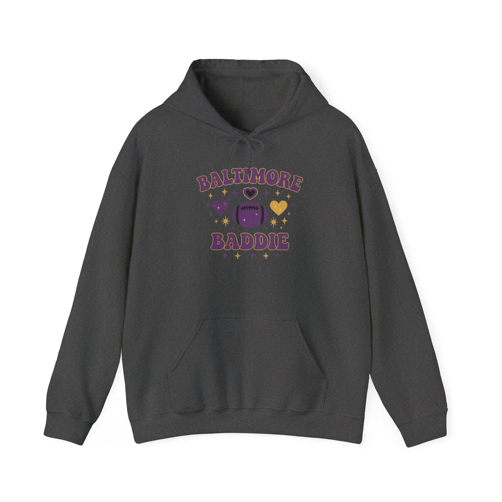Baltimore Baddie Hoodie — Cute Charm City Graphic Pullover