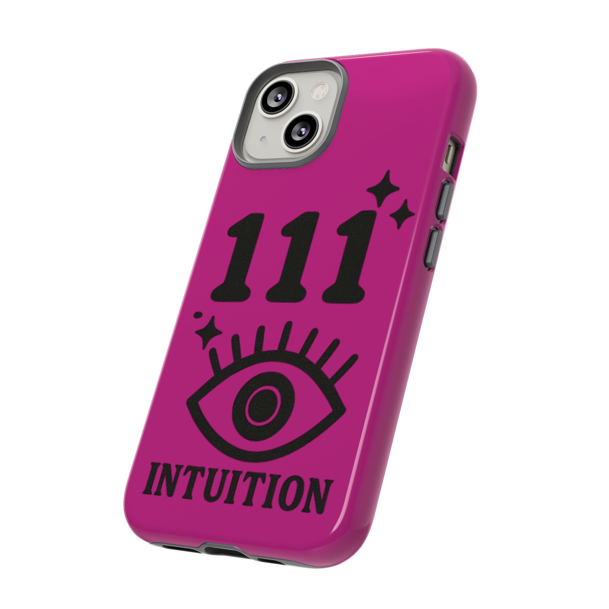 Black & Pink 111 Intuition Phone Case