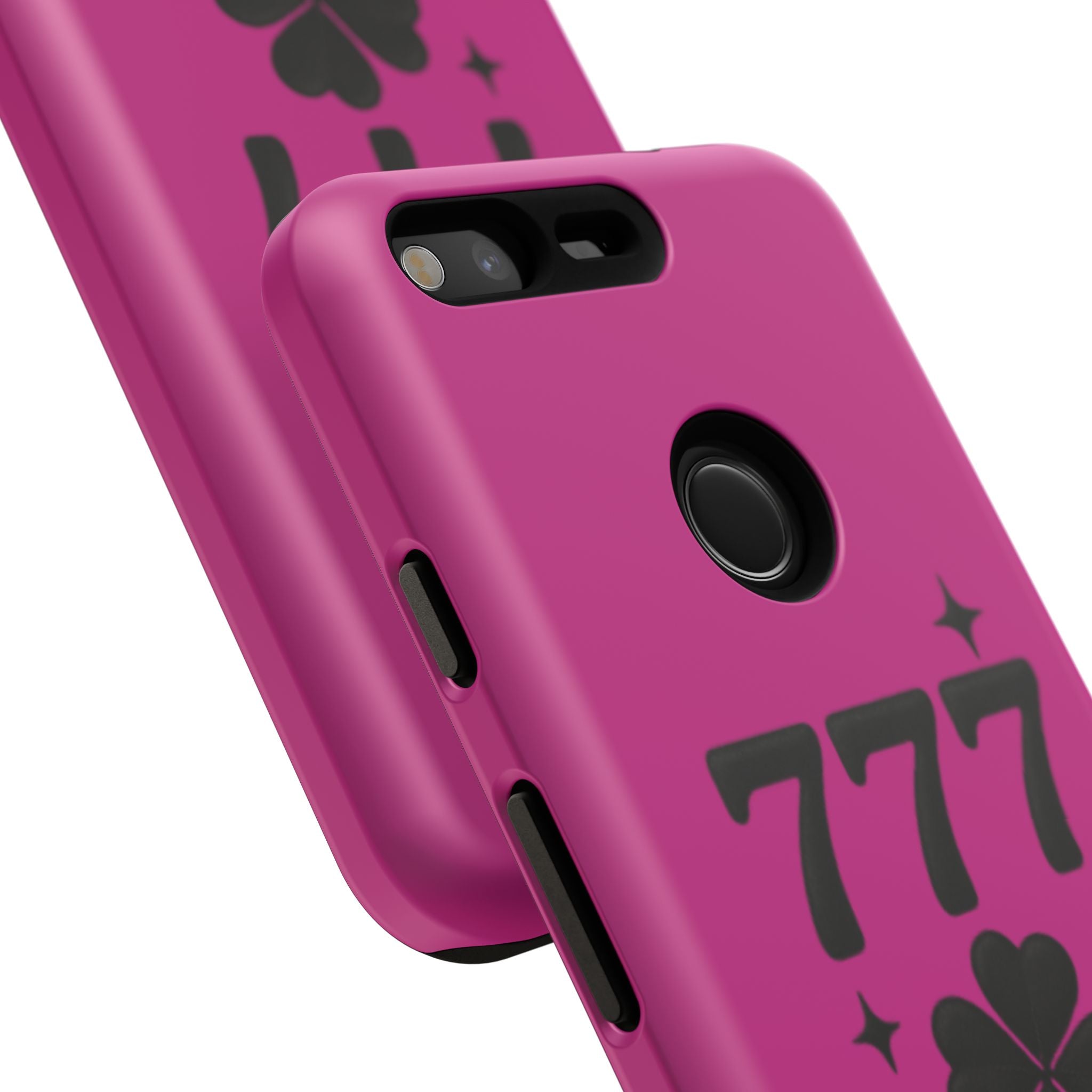 Black & Pink 777 Luck Phone Case