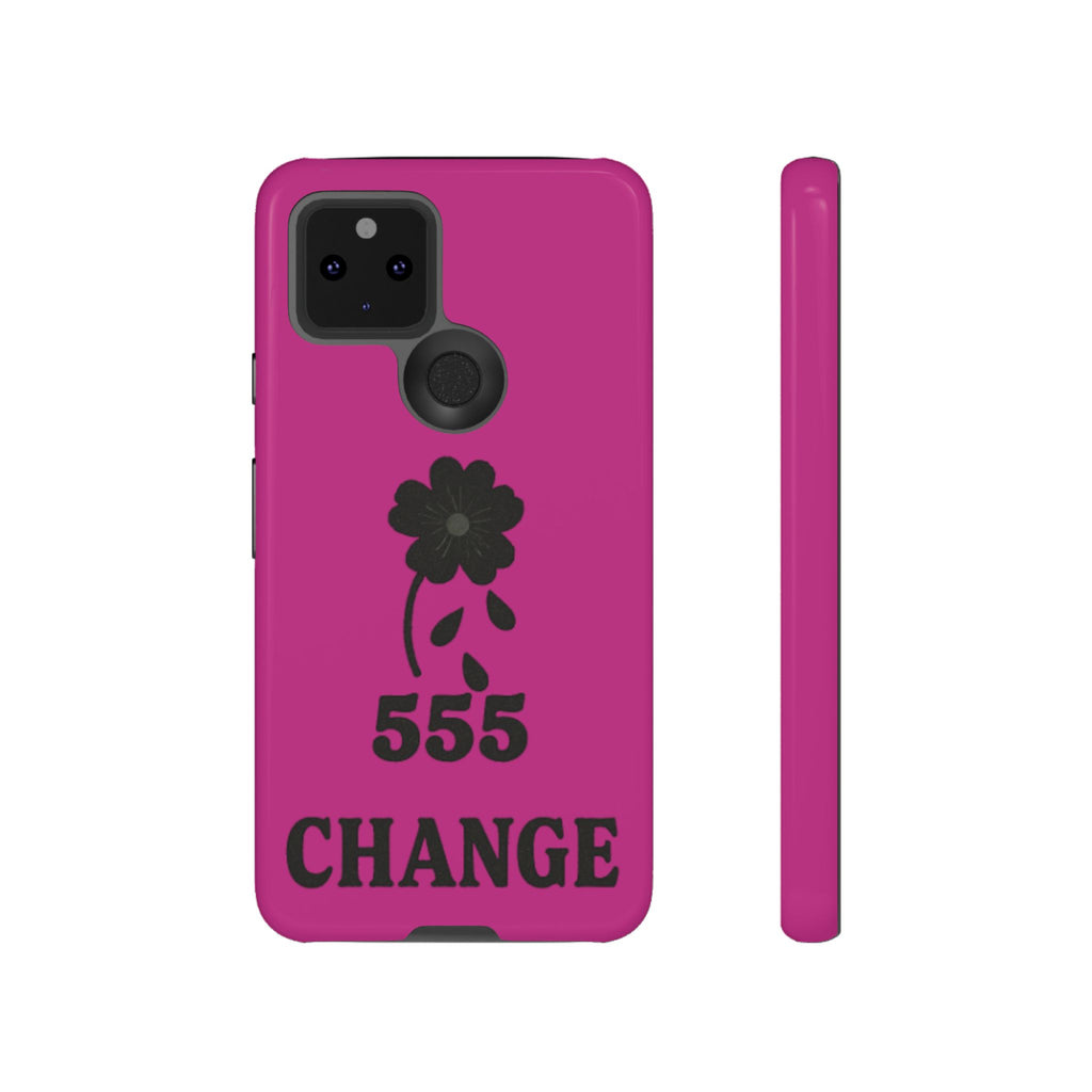 Black & Pink 555 Change Phone Case