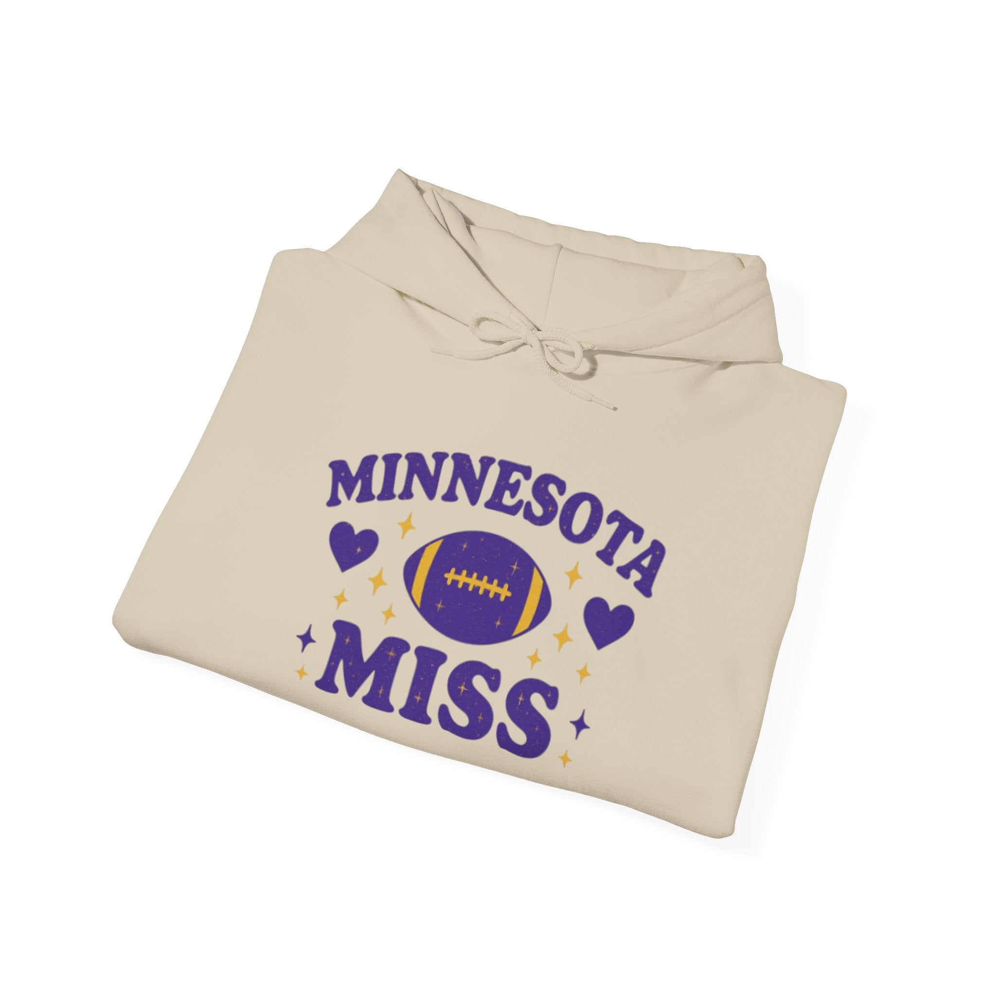 Minnesota Miss Football Hoodie — Cute State Pride Pullover