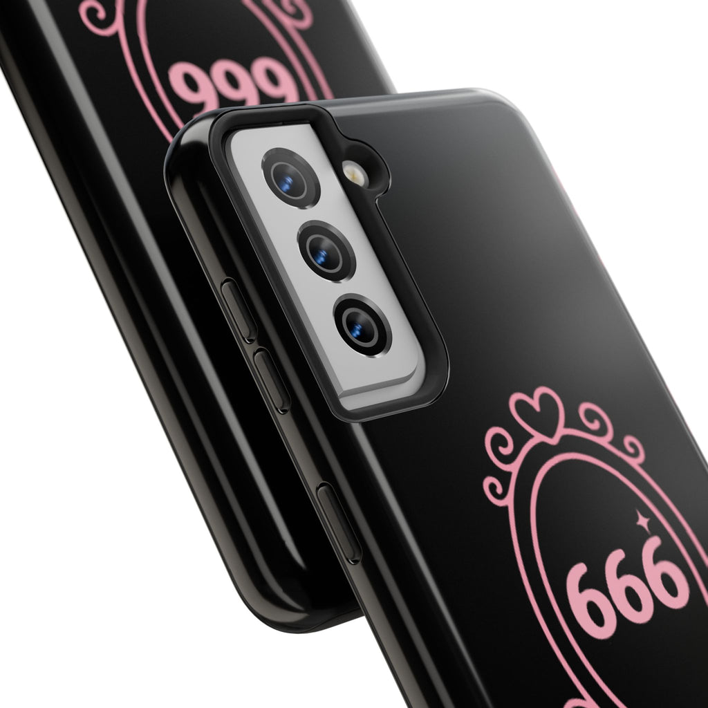 Black & Pink 666 Phone Case