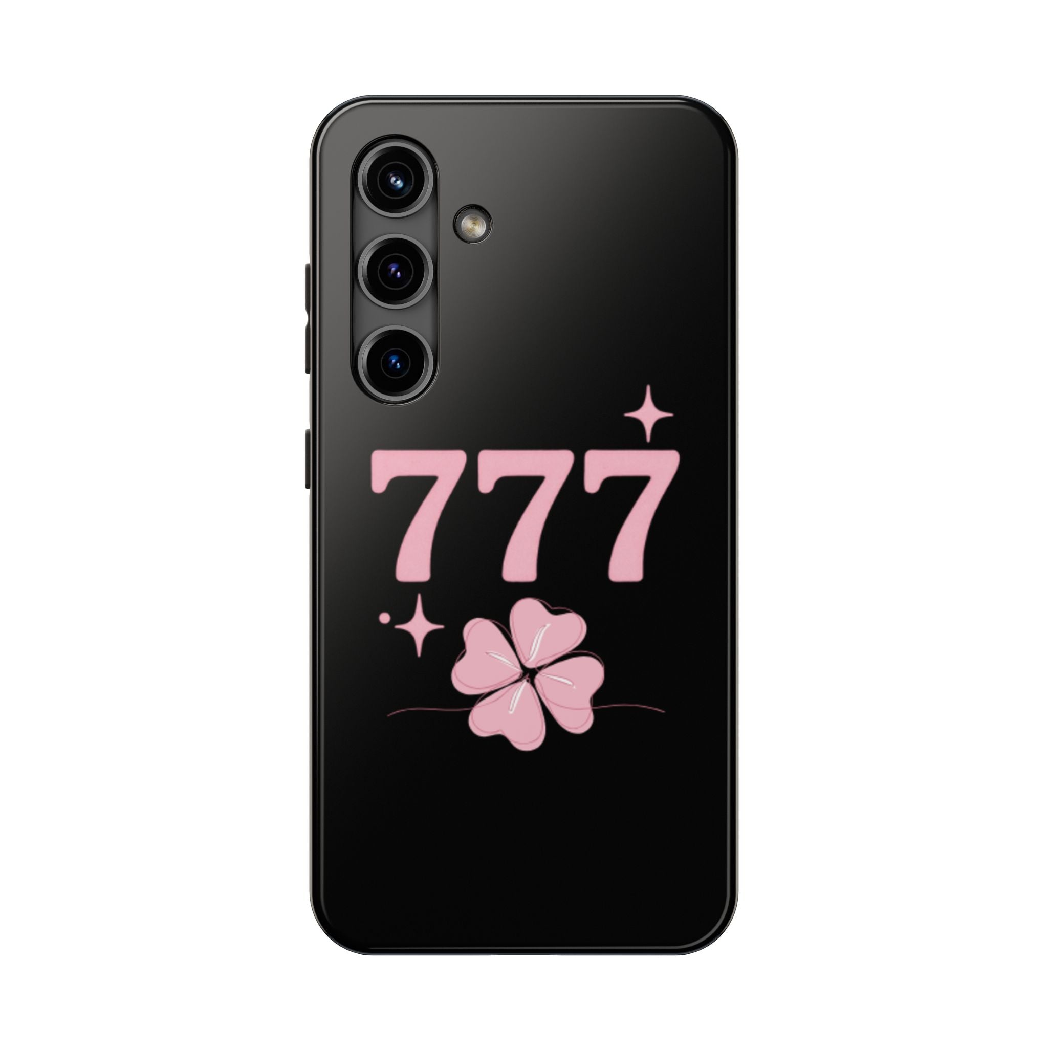 Black & Pink 777 Phone Case