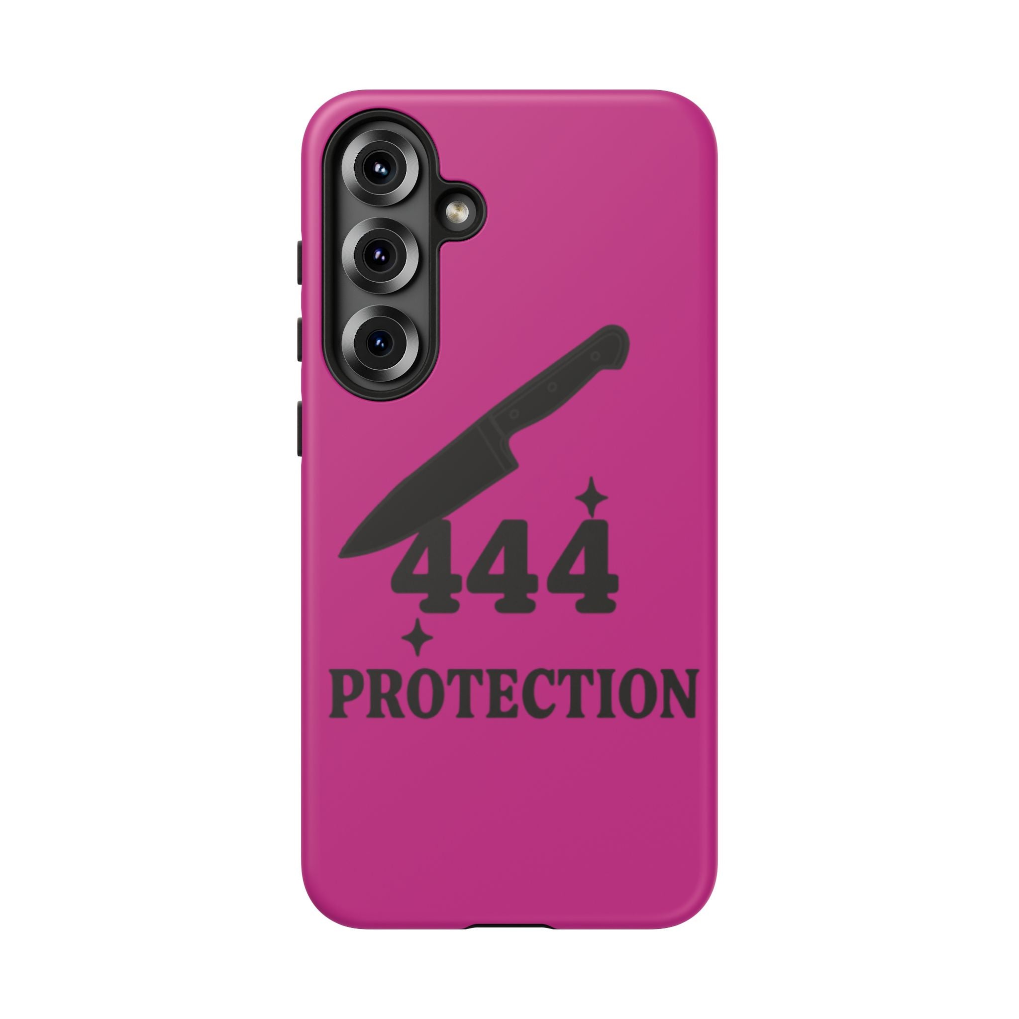 Black & Pink 444 Protection Phone Case