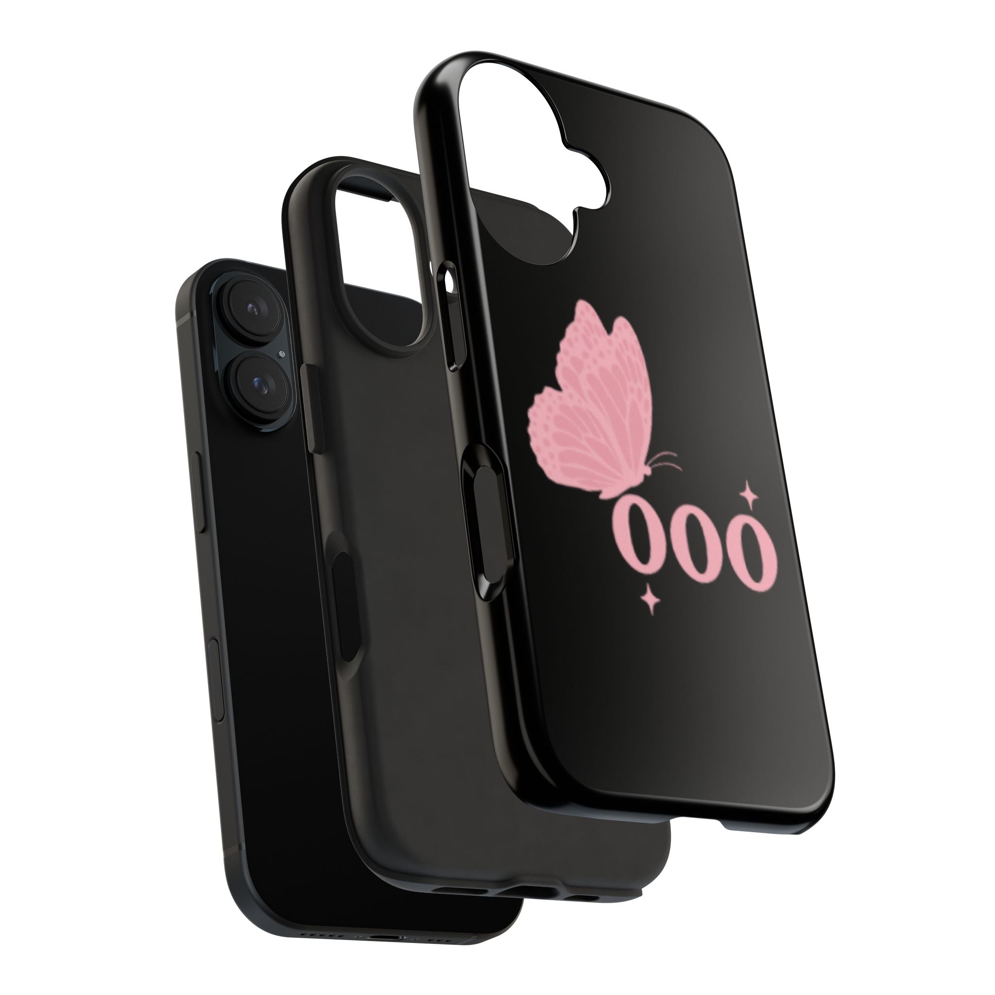 Black & Pink 000 Phone Case