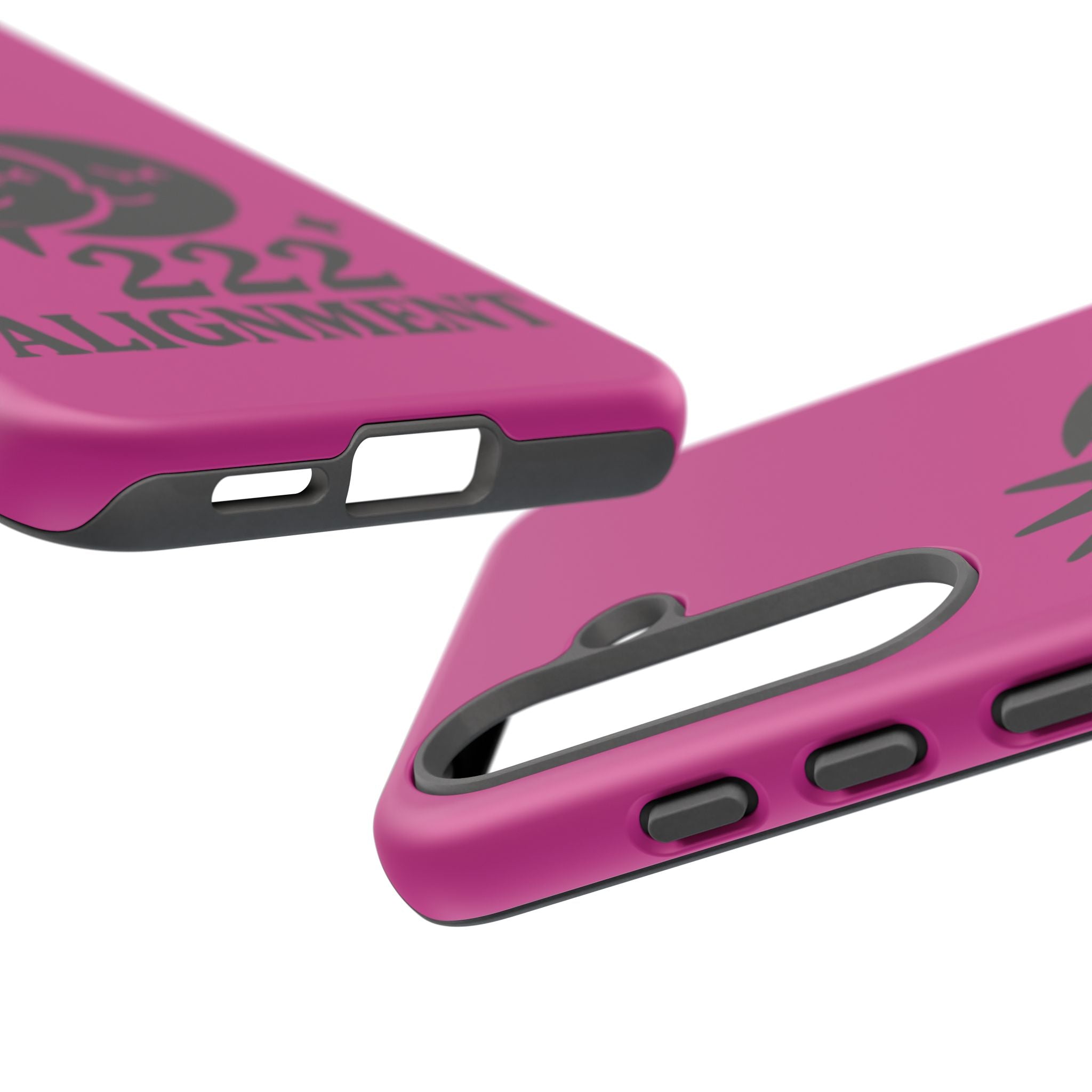Black & Pink 222 Alignment Phone Case