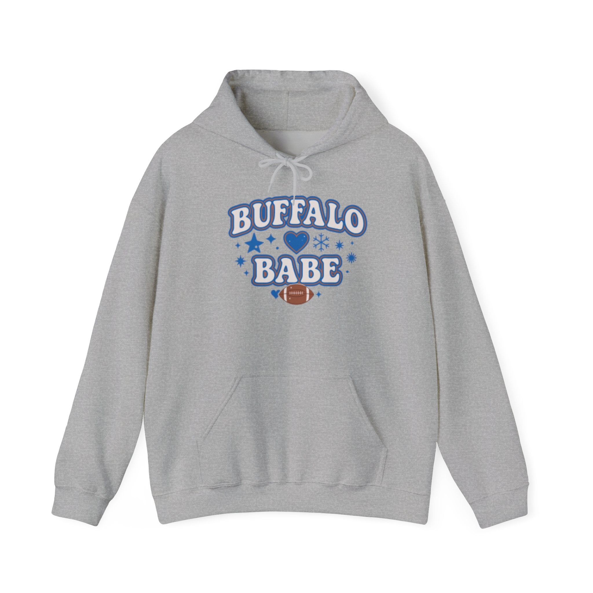Buffalo Babe Hoodie — Cute Football Fan Pullover